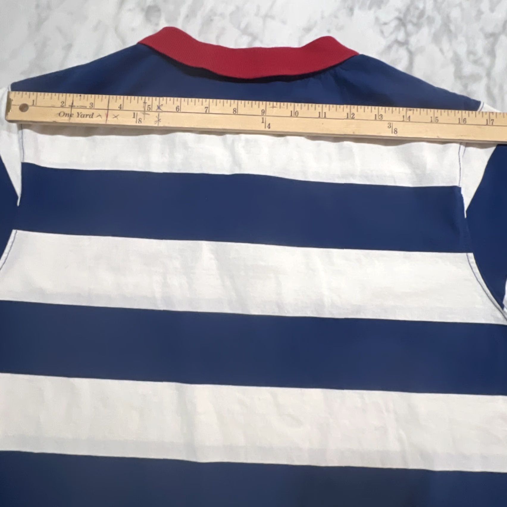 Disney Disney Vacation Club Member Rugby Polo Men XXL Mickey Mouse Stripes Short Sleeve Size US XXL / EU 58 / 5 - 6 Thumbnail