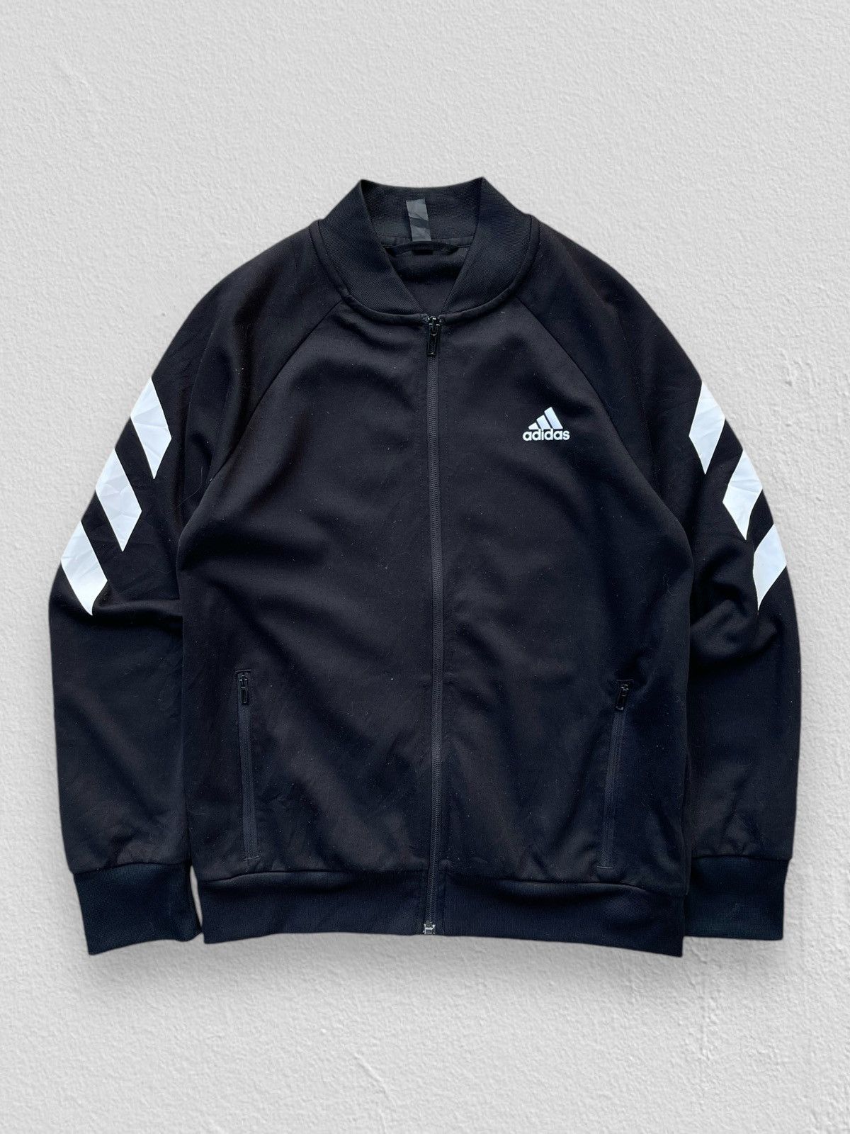Adidas ADIDAS STRIP SWEATER JACKET Size US S / EU 44-46 / 1 - 3 Thumbnail