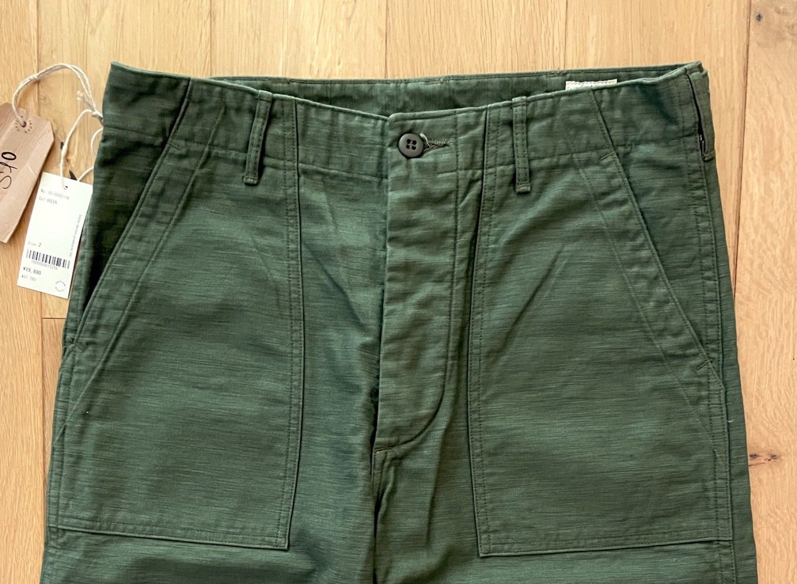 Orslow orSlow US Army Fatigue Pants Size 2 Regular Fit Size US 32 / EU 48 - 3 Thumbnail