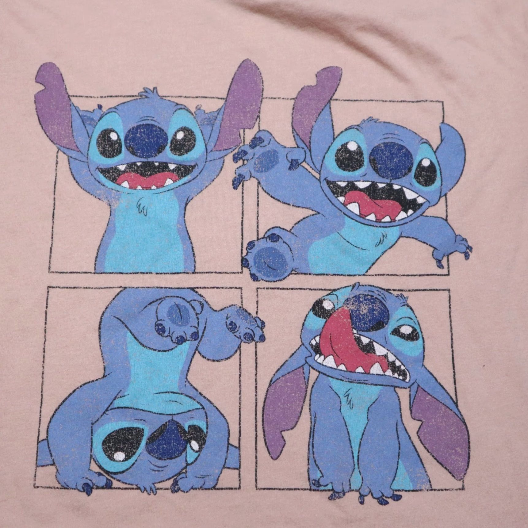 Disney Disney Stitch Pink Crop Top Shirt Long Sleeve Adult Women's Size M Medium Size M / US 6-8 / IT 42-44 - 2 Thumbnail