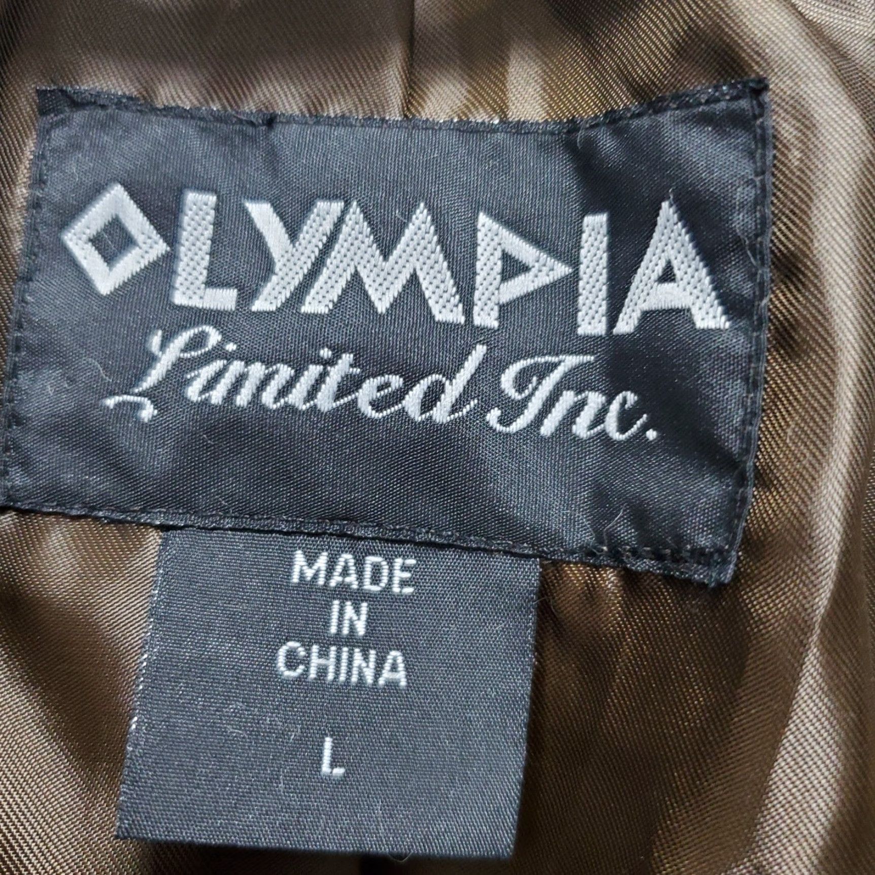 Vintage VTG Olympia Limited Inc Womens Faux Fur Coat Jacket Black Size L Mob Wife Retro Size L / US 10 / IT 46 - 5 Thumbnail