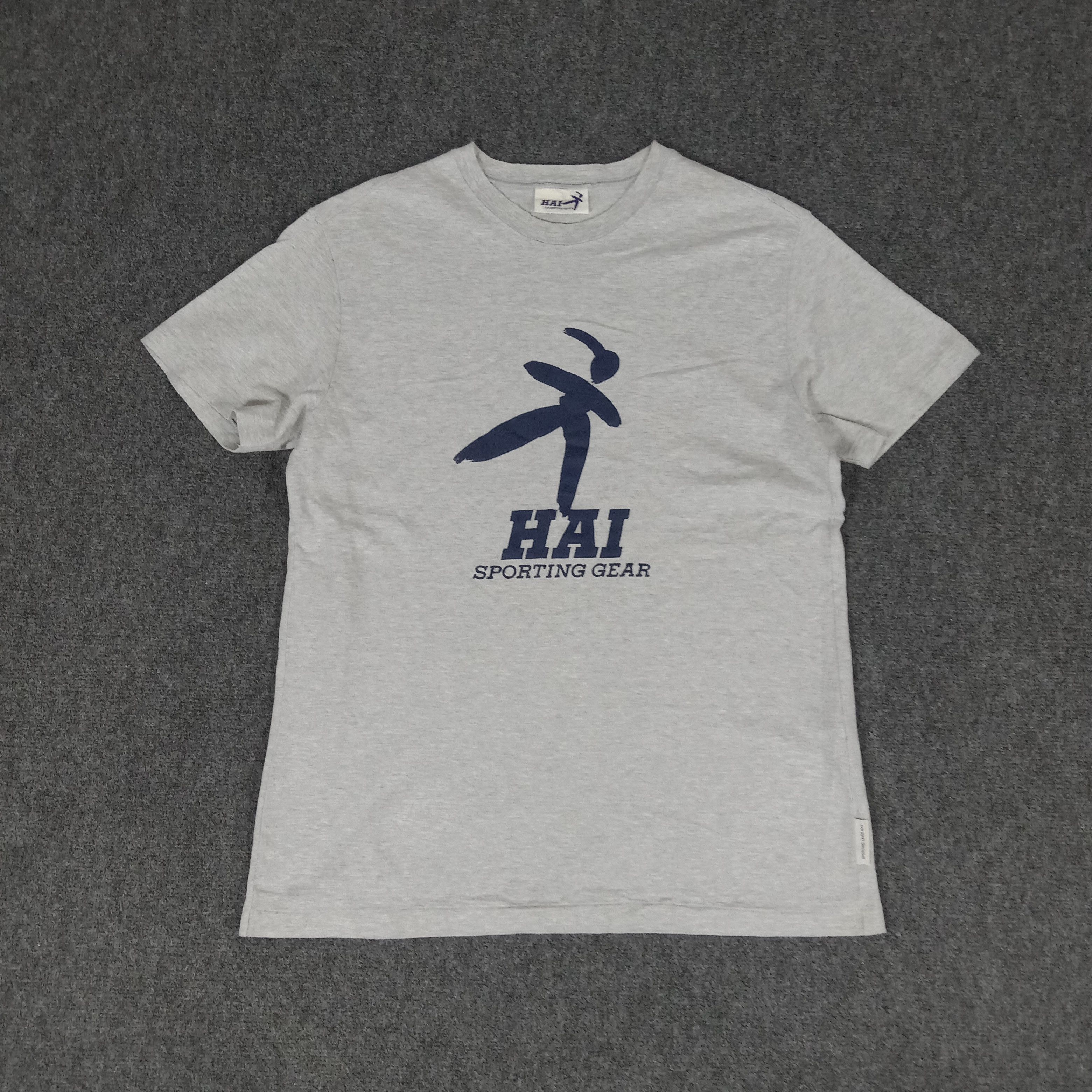 Hai Sporting Gear × Issey Miyake × Vintage Hai Sporting Gear Issey Miyake Japan Designer Tshirt Size US M / EU 48-50 / 2 - 1 Thumbnail