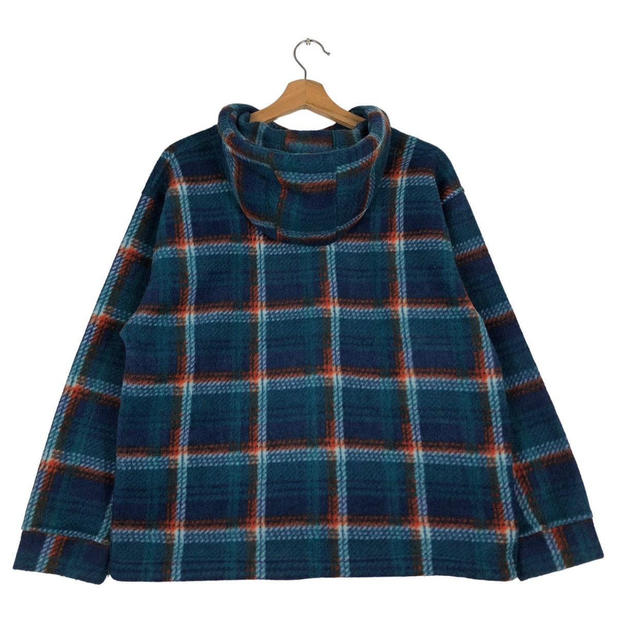 Hysteric Glamour 🔥VINTAGE FLEECE TARTAN DESIGN PULL OVER JACKET PEAKABOO Size US M / EU 48-50 / 2 - 8 Thumbnail