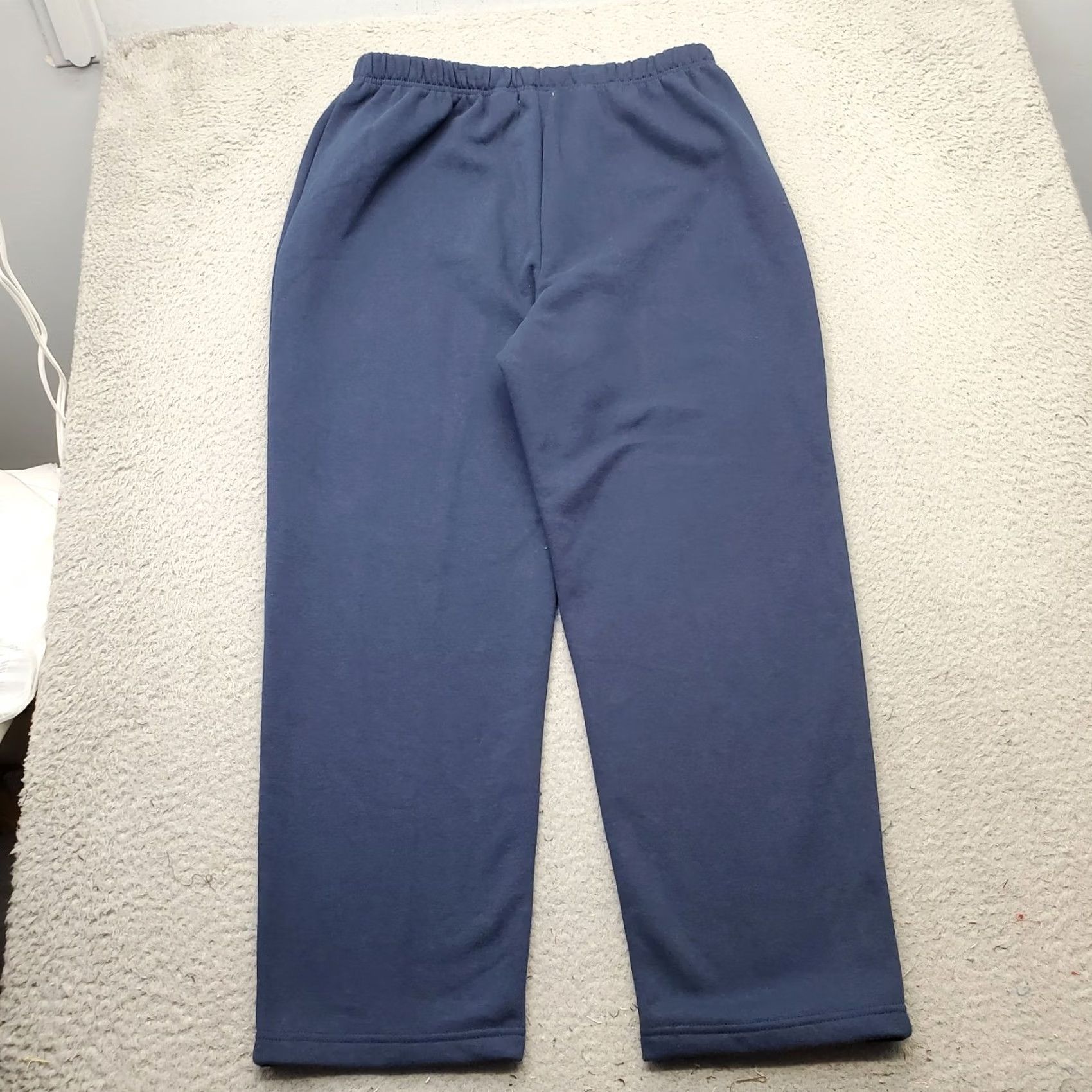 Vintage Hasting & Smith Sweatpants Womens XL Blue Comfort Straight Leg Elastic Waistband Size 40" / US 18 - 2 Thumbnail