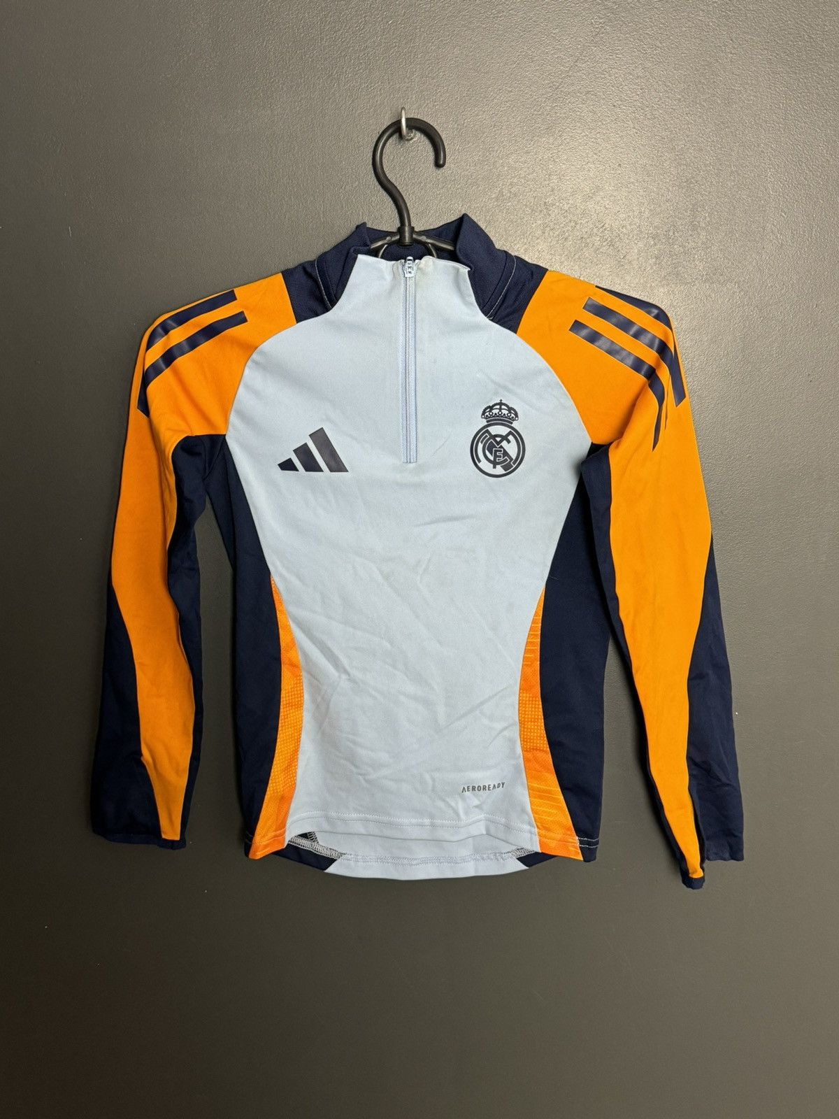 Adidas KIDS Real Madrid Football Training Sweatshirt Size US XS / EU 42 / 0 - 1 Thumbnail