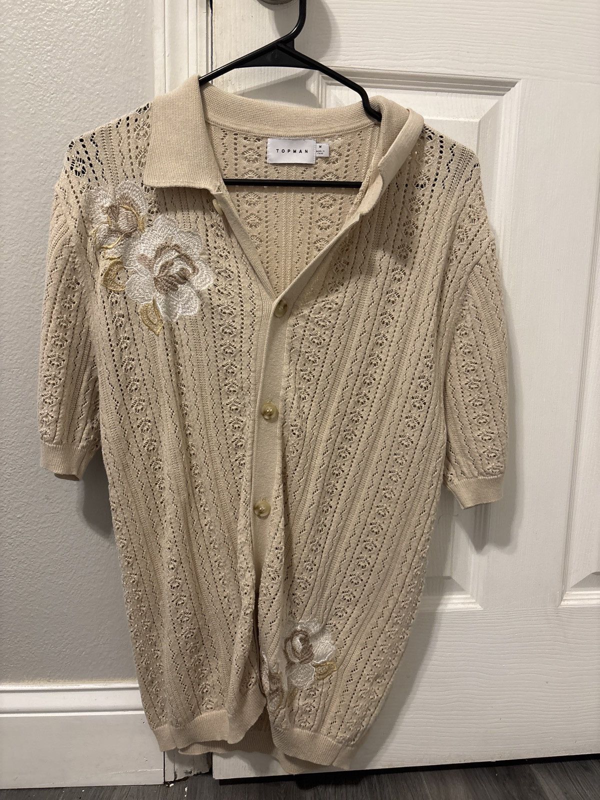 Topman Topman Floral Button Up Shirt Size US M / EU 48-50 / 2 - 1 Thumbnail