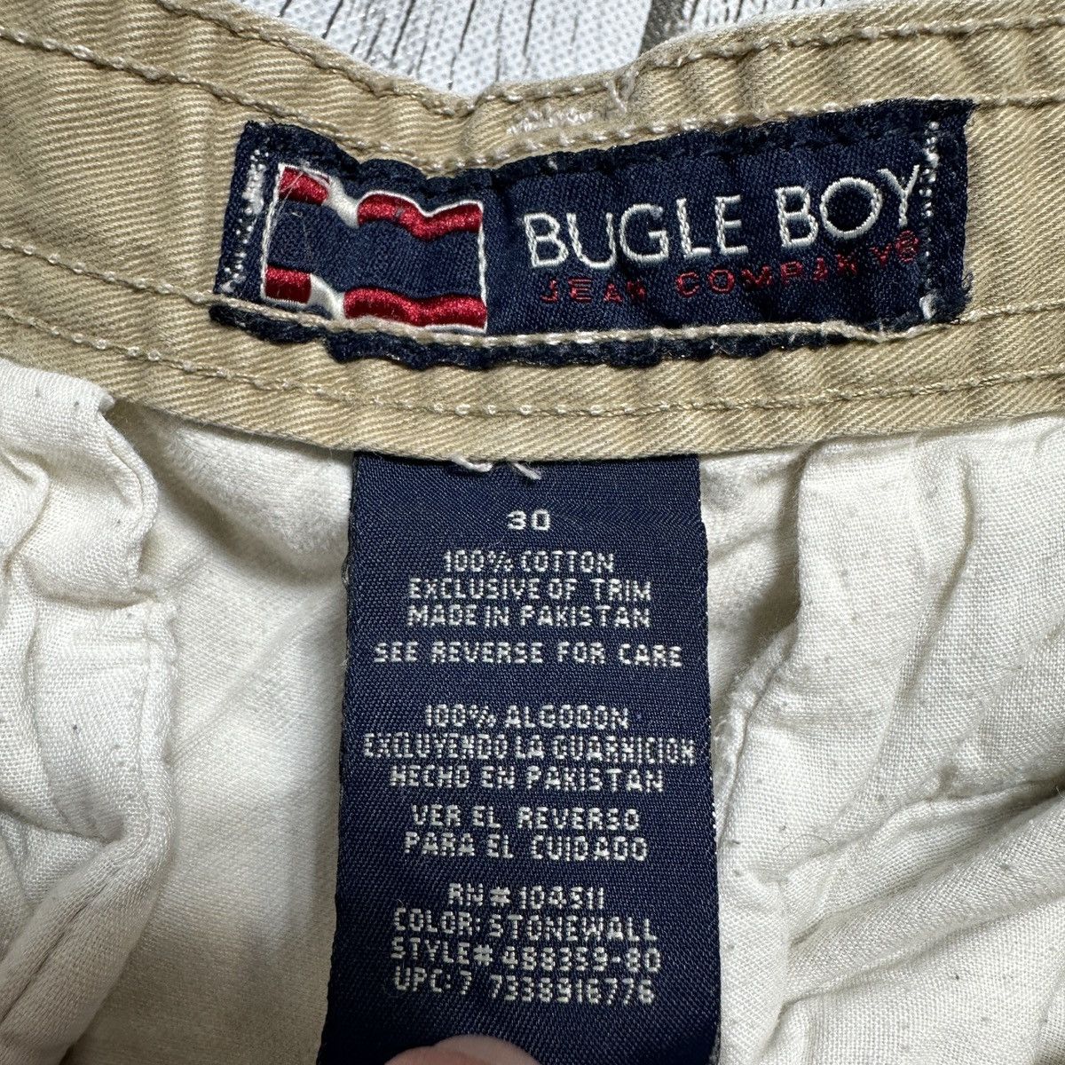 Bugle Boy × Vintage Vintage Bugle Boy cargo shorts Size US 30 / EU 46 - 4 Thumbnail