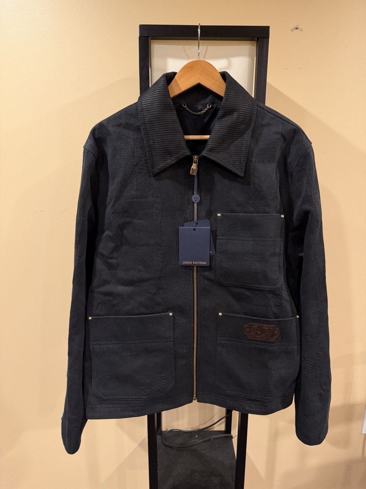 Louis Vuitton Louis Vuitton x Pharrell 2024 Damier Workwear Blouson Jacket Size US L / EU 52-54 / 3 - 4 Thumbnail
