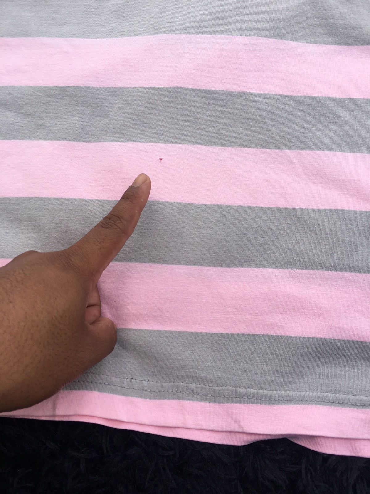 Stussy Rare Vintage Stussy Pink Stripes Collar Shirt Size US M / EU 48-50 / 2 - 14 Thumbnail