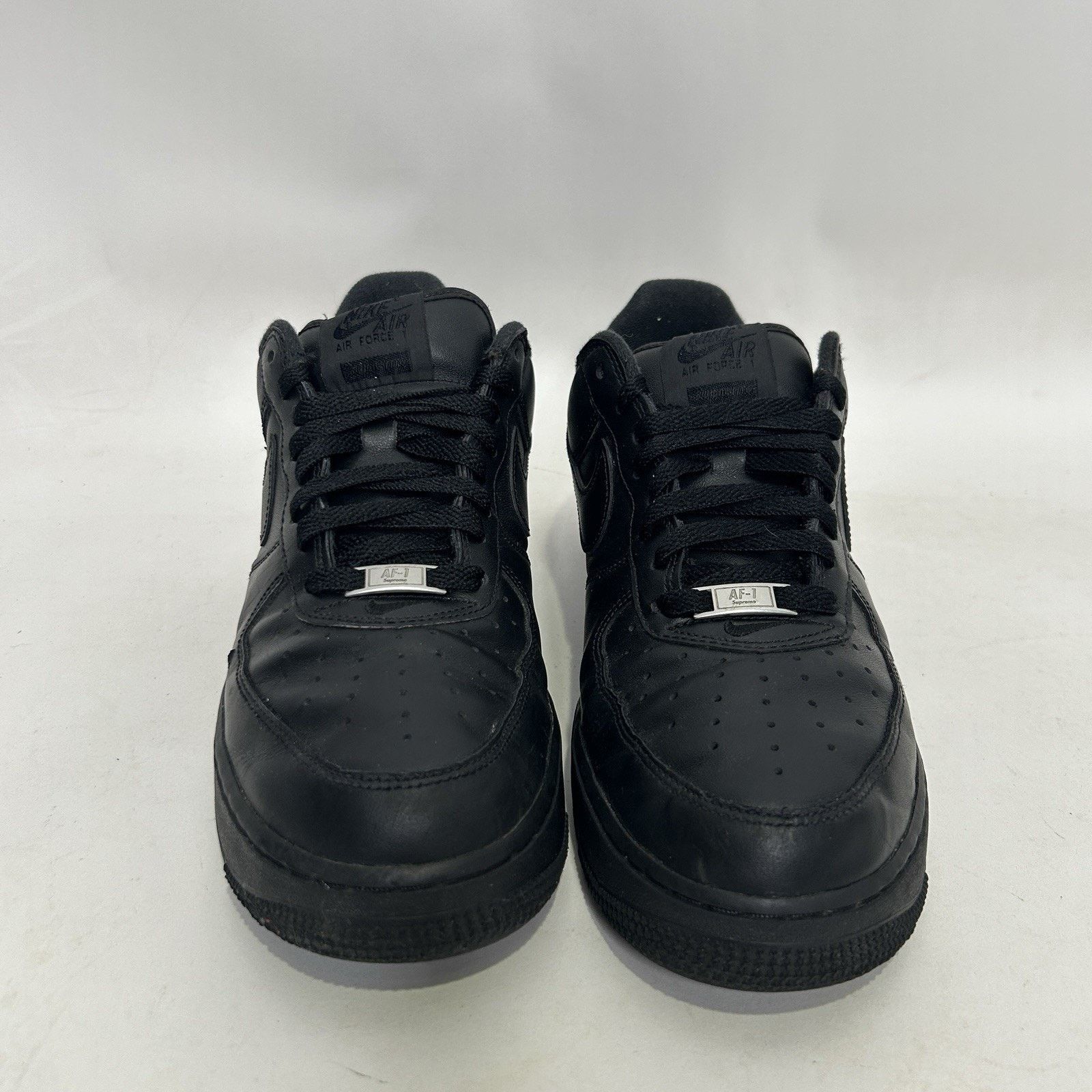 Nike Nike Air Force 1 Low X Supreme Box Logo “Black” Size US 9 / EU 42 - 2 Thumbnail