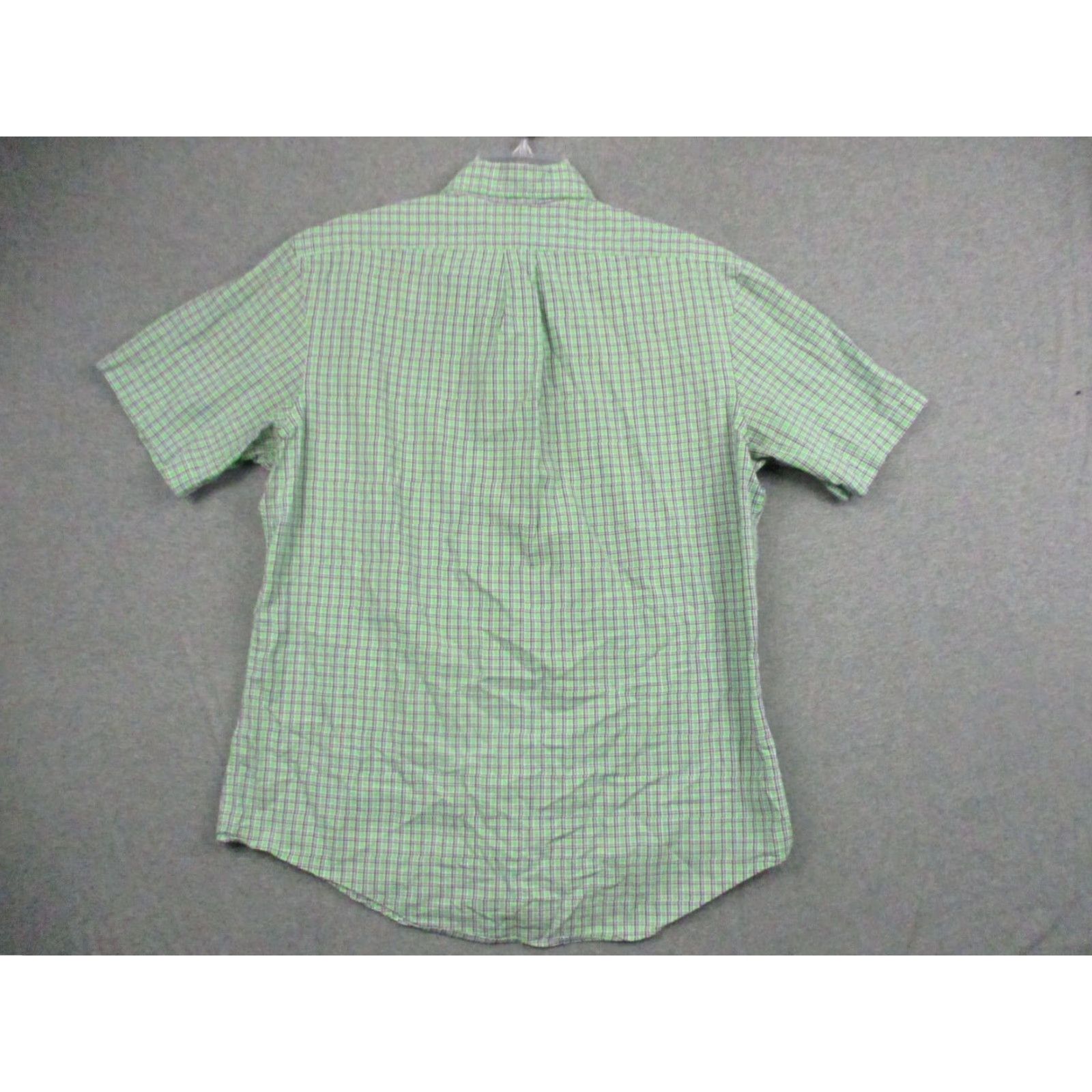 Ralph Lauren Ralph Lauren Shirt Large Men Custom Fit Button Green Gingham Check Pony Size US L / EU 52-54 / 3 - 7 Thumbnail