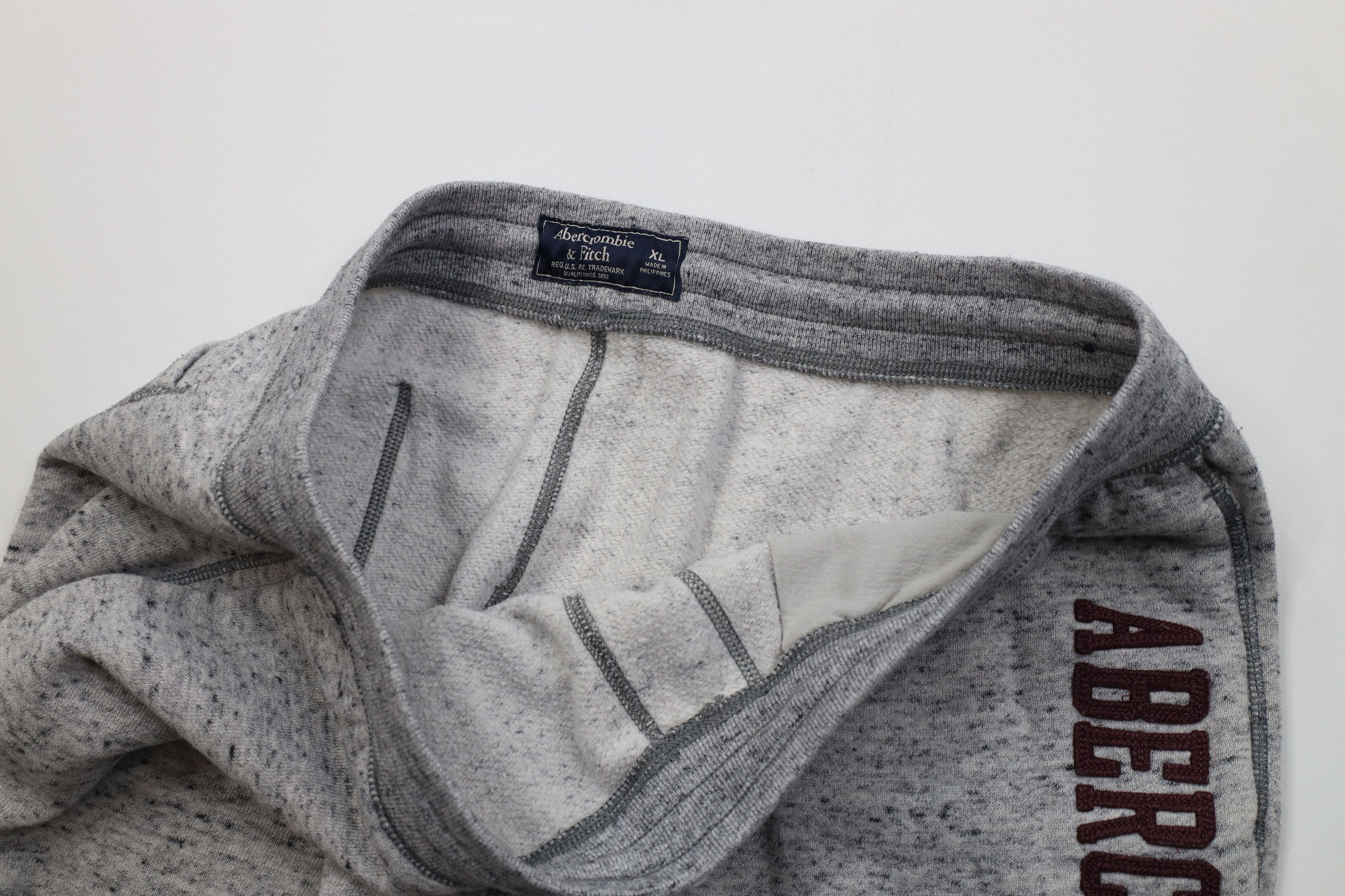 Abercrombie & Fitch Vintage Y2K Abercrombie & Fitch Spell Sweatpants Pants Gray Size US 38 / EU 54 - 8 Thumbnail