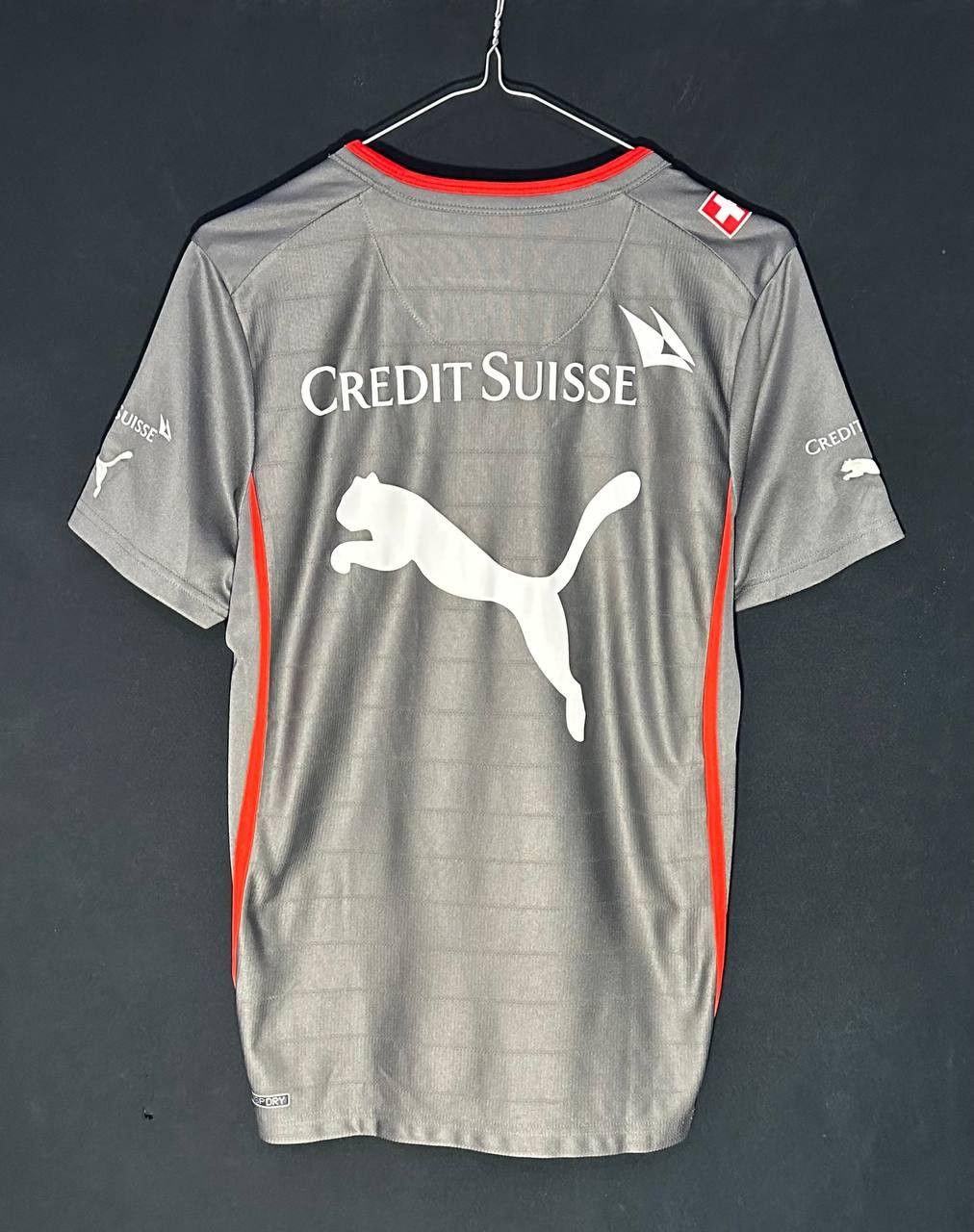 Puma Switzerland Puma football shirt jersey soccer training gray Size US S / EU 44-46 / 1 - 2 Thumbnail
