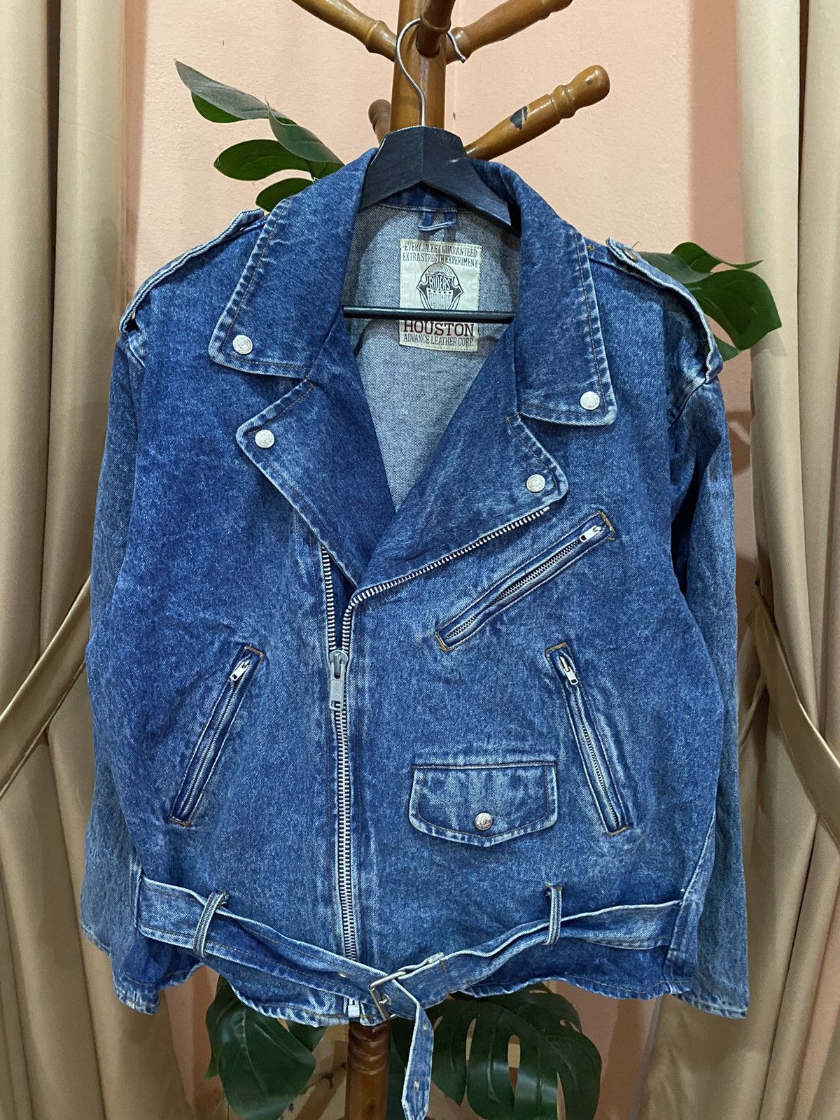 Houston Denim Riders Legend Jacket: Vintage Style for Men