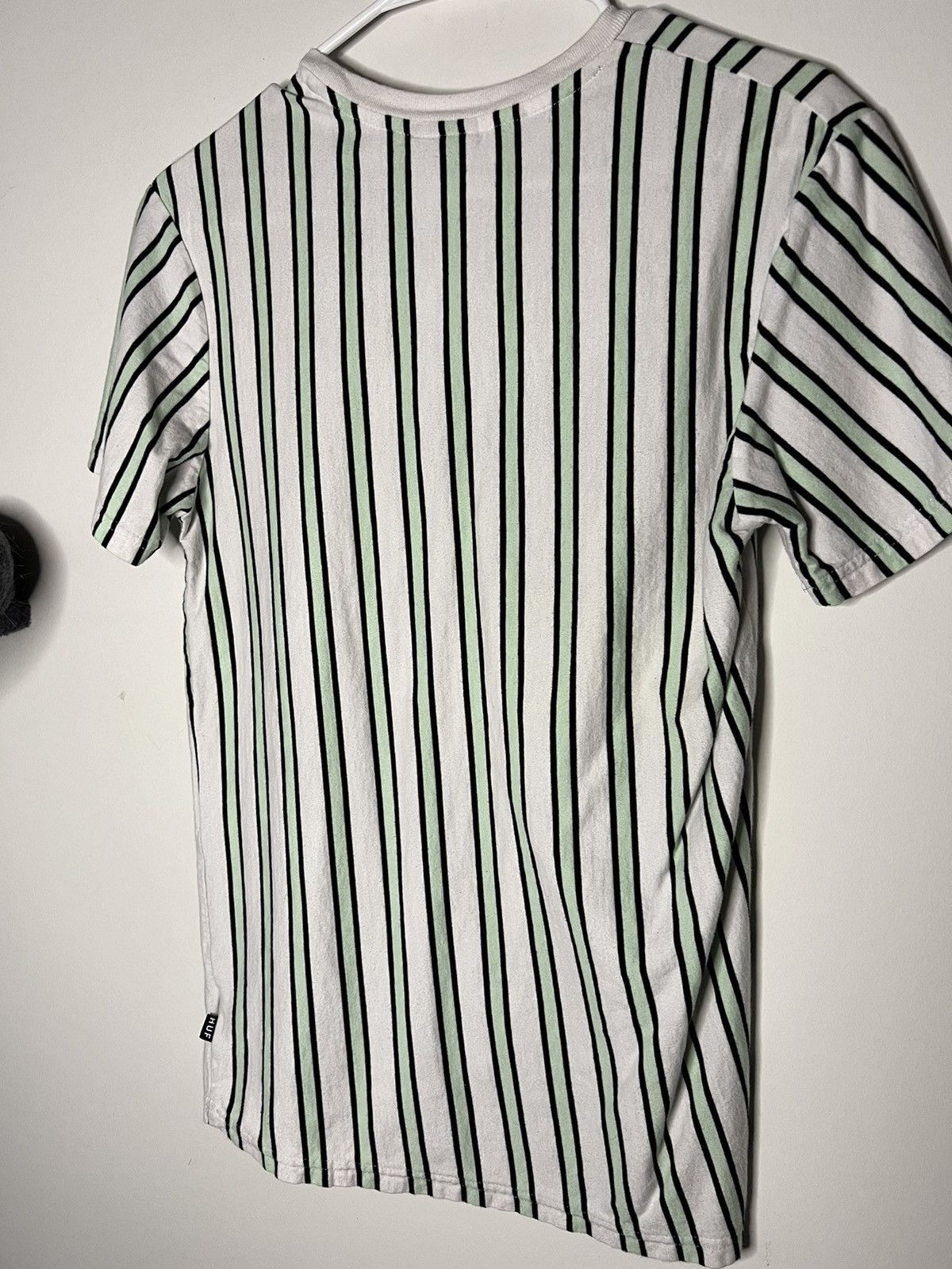 Huf × Vintage Vintage Huf Striped Embroidered Shirt Size US S / EU 44-46 / 1 - 4 Thumbnail