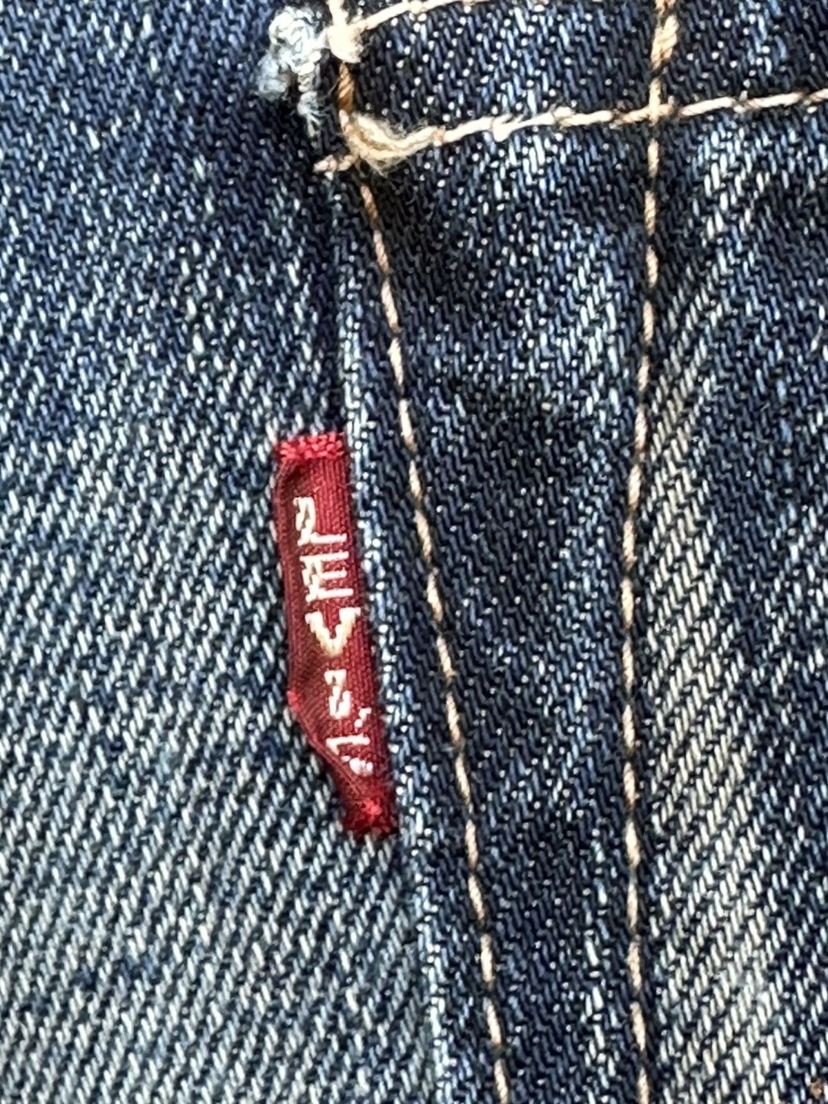 Levi's Vintage Clothing 👹Vintage Levis 501 Big E Washed Baggy Jeans Size US 34 / EU 50 - 12 Thumbnail