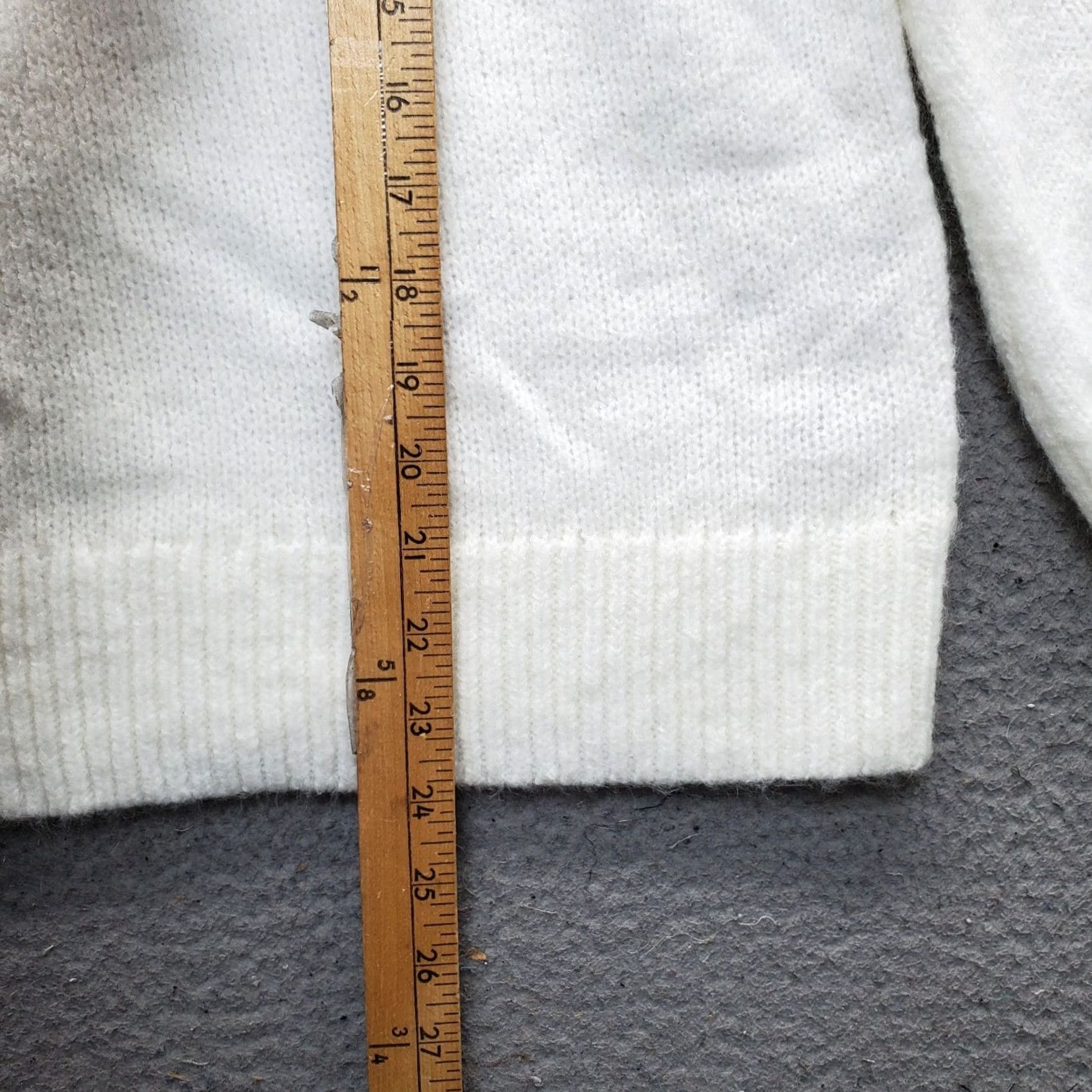 Vintage Halogen Sweater Womens S White Knit Crew Neck Pullover Long Sleeve Casual Outdoor Size S / US 4 / IT 40 - 4 Thumbnail