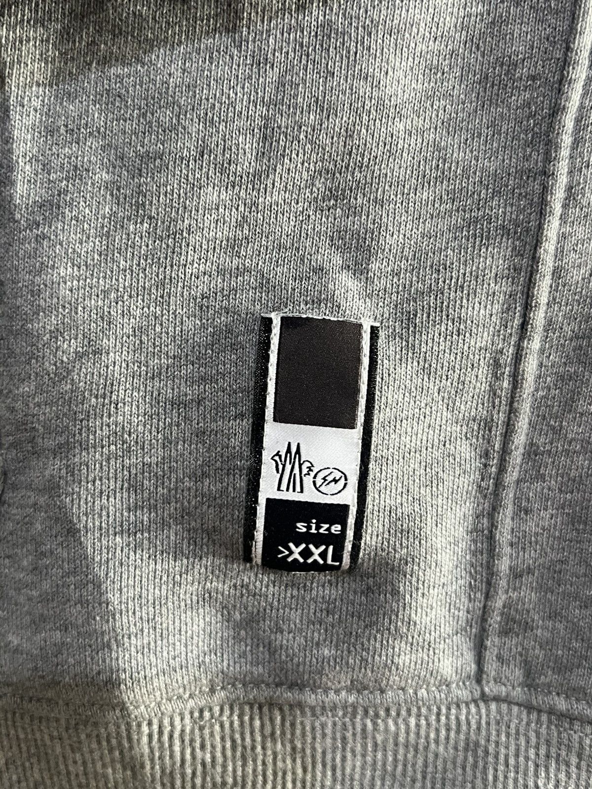 Fragment Design × Moncler MONCLER X FRAGMENT HIROSHI FUJIWARA ZIP UP HOODIE Size US XXL / EU 58 / 5 - 7 Thumbnail