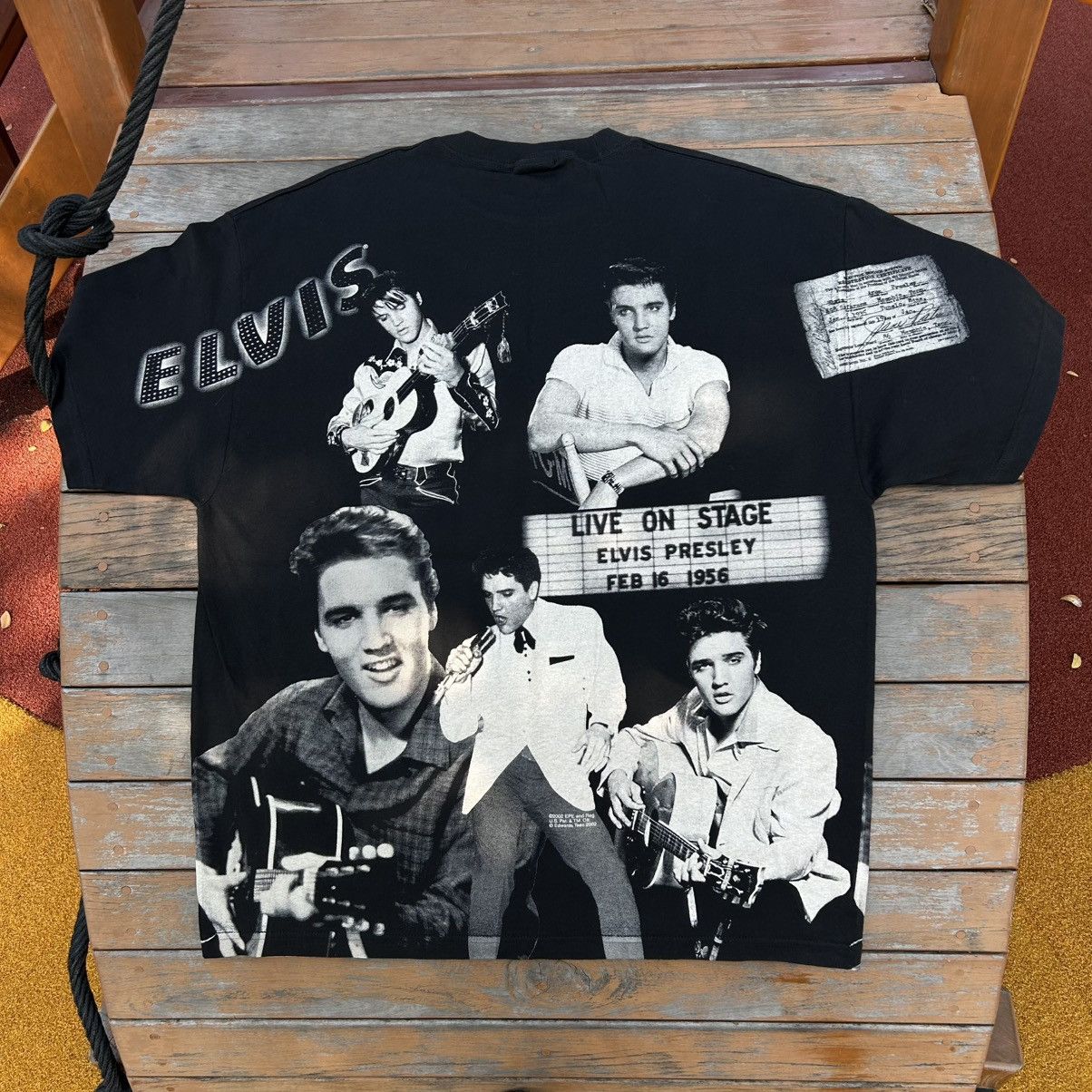 Band Tees Elvis Presley over print 2002’ Size US XXL / EU 58 / 5 - 2 Thumbnail
