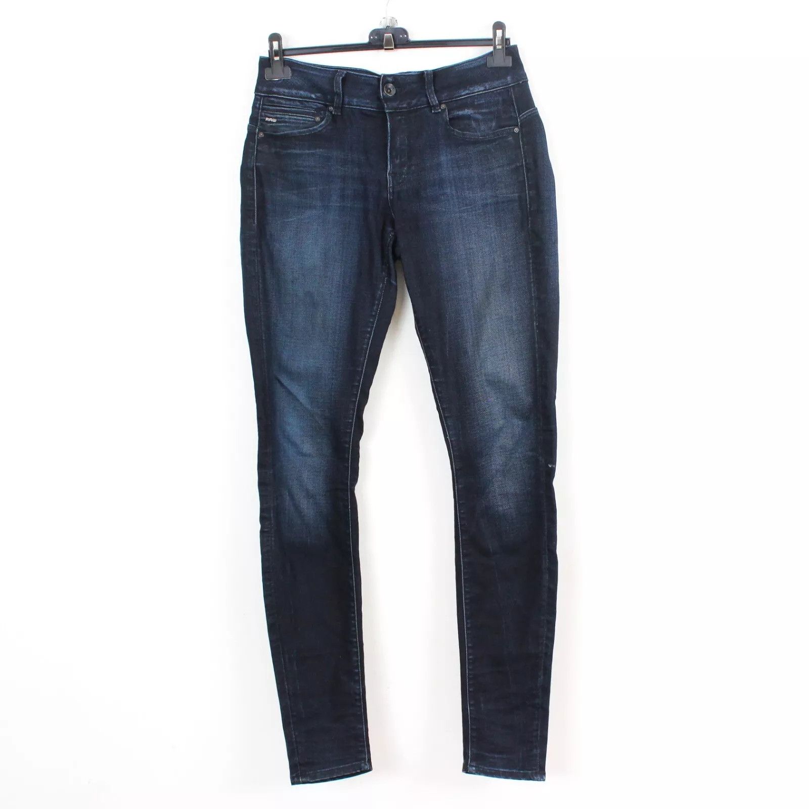 G-Star Raw Midge Mid Skinny Women W30 L34 Jeans Trousers Stretch Size 30" / US 8 / IT 44 - 1 Thumbnail