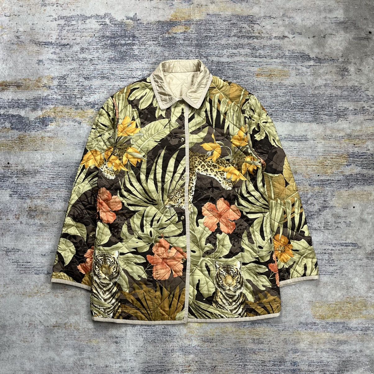 Salvatore Ferragamo × Vintage Vintage Salvatore Ferragamo quilted jacket Size M / US 6-8 / IT 42-44 - 3 Thumbnail