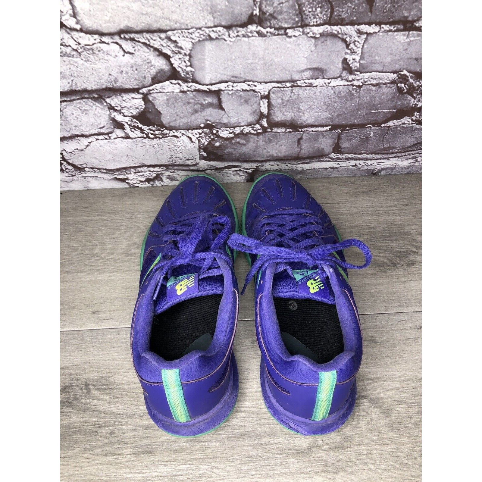 New Balance New Balance WC60PT1 60 Purple Green Lace Up Running Shoes Wo Size US 10 / IT 40 - 5 Thumbnail