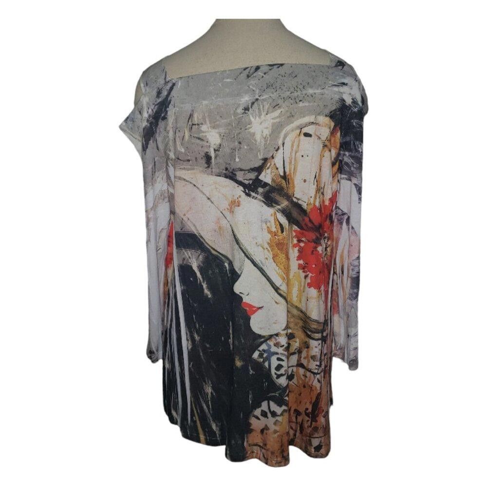 Designer CT1693 Impulse California Ladies Long Sleeve Top L Size L / US 10 / IT 46 - 6 Thumbnail