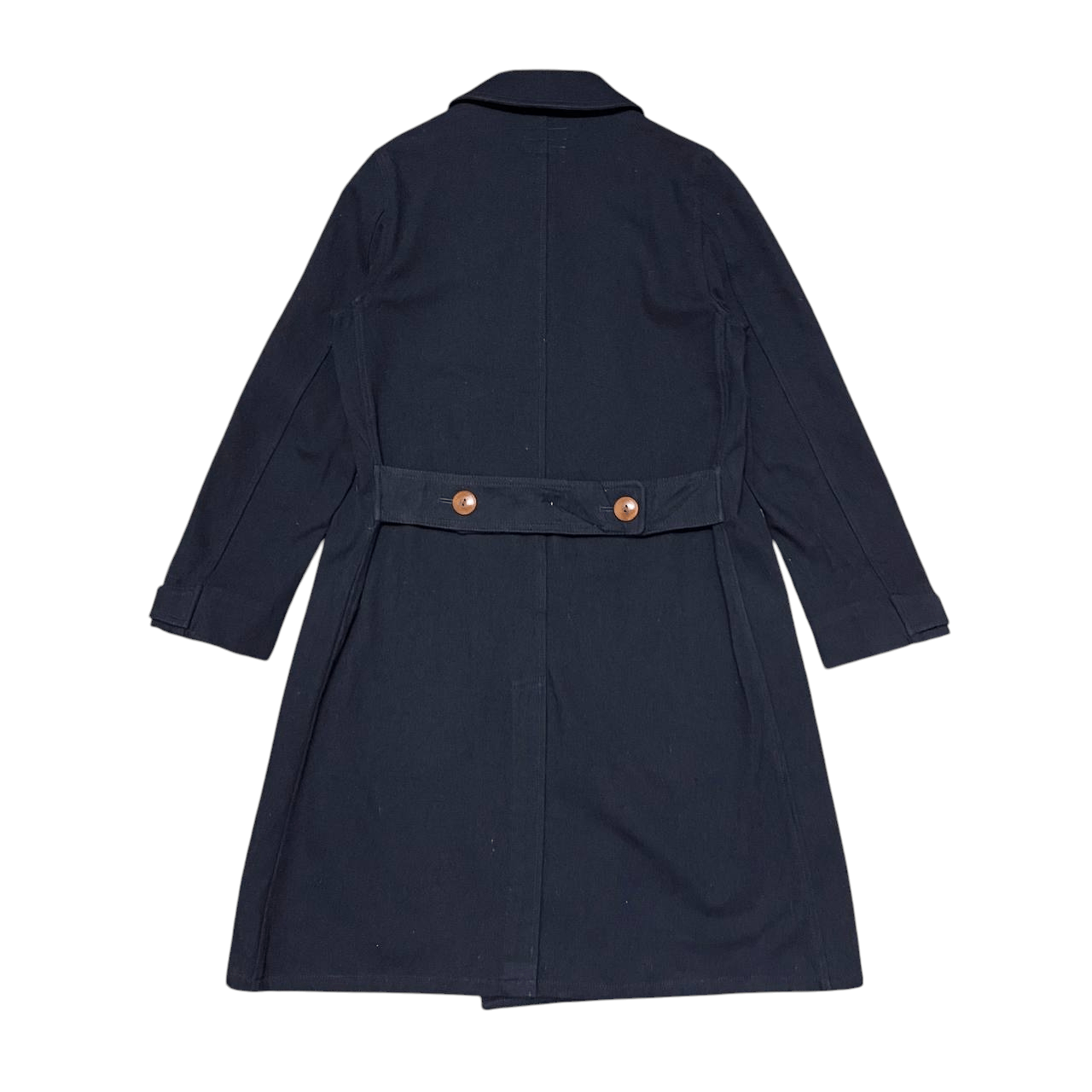 Beams Japan Vintage Beams Boy Wool Long Coat Double Breast Size US S / EU 44-46 / 1 - 11 Thumbnail