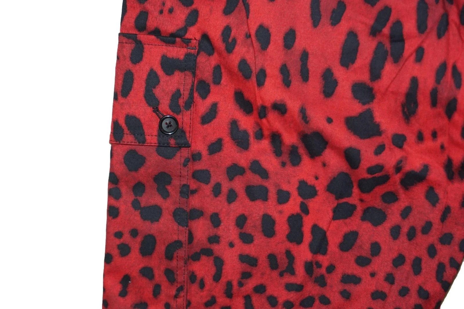 Dolce & Gabbana DOLCE & GABBANA LEOPARD PRINT CARGO PANT Size US 28 / EU 44 - 5 Thumbnail