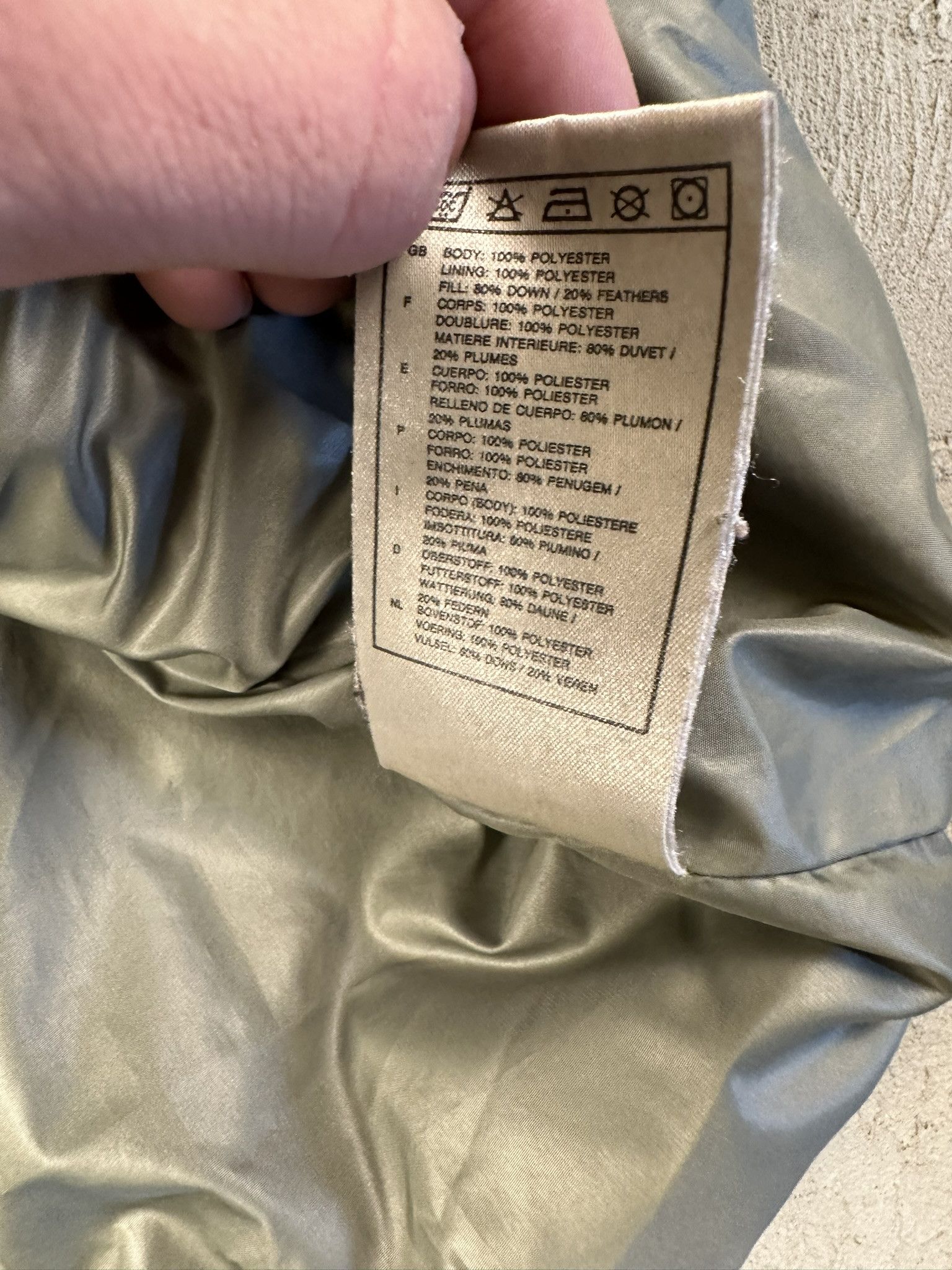 Nike 00s Khaki Nike Down Puffer Boxy Vintage Jacket Size US XL / EU 56 / 4 - 21 Thumbnail