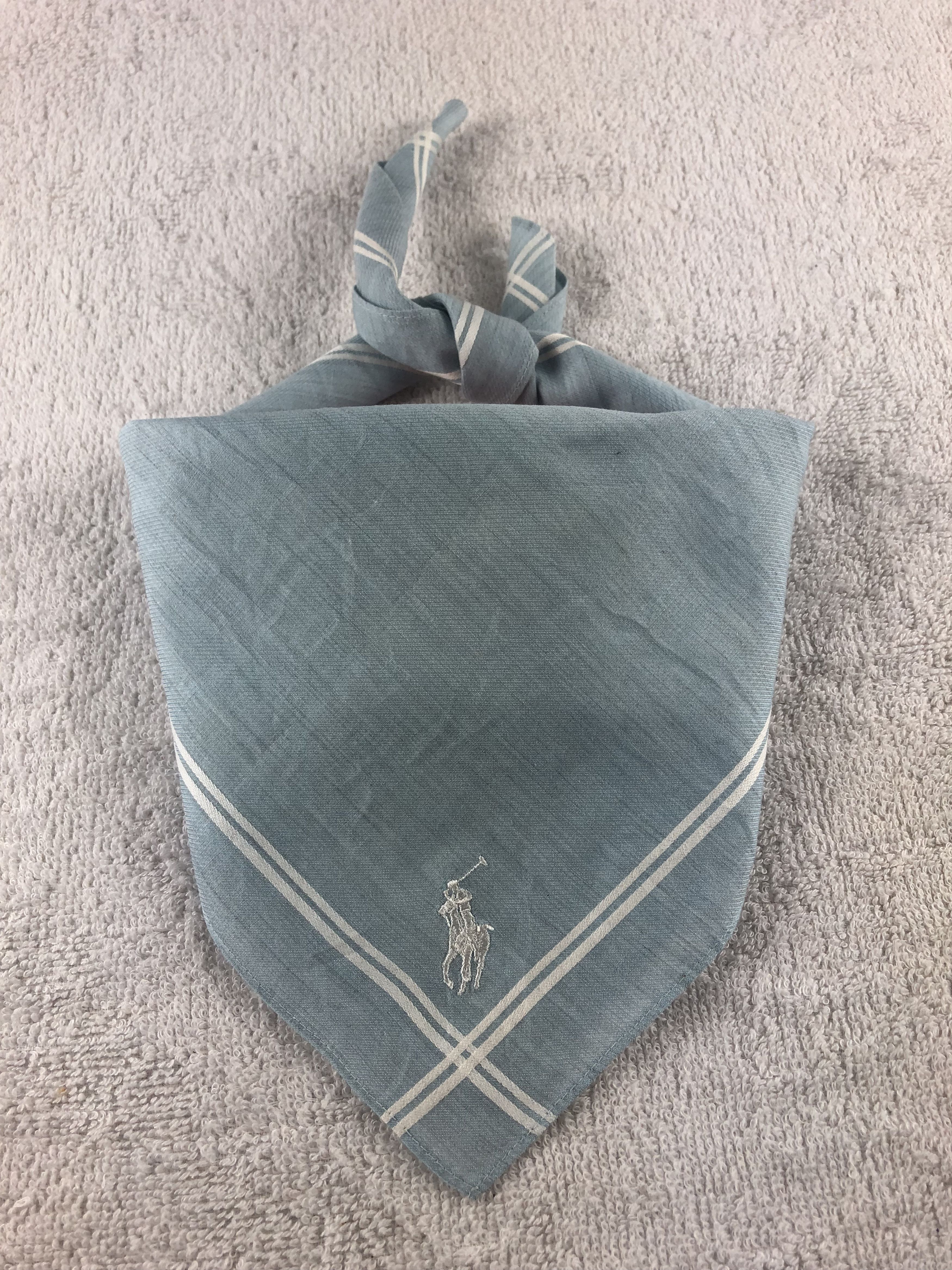 Polo Ralph Lauren × Ralph Lauren × Vintage Polo Ralph Lauren Handkerchief / Bandana / Neckerchief Size ONE SIZE - 1 Thumbnail
