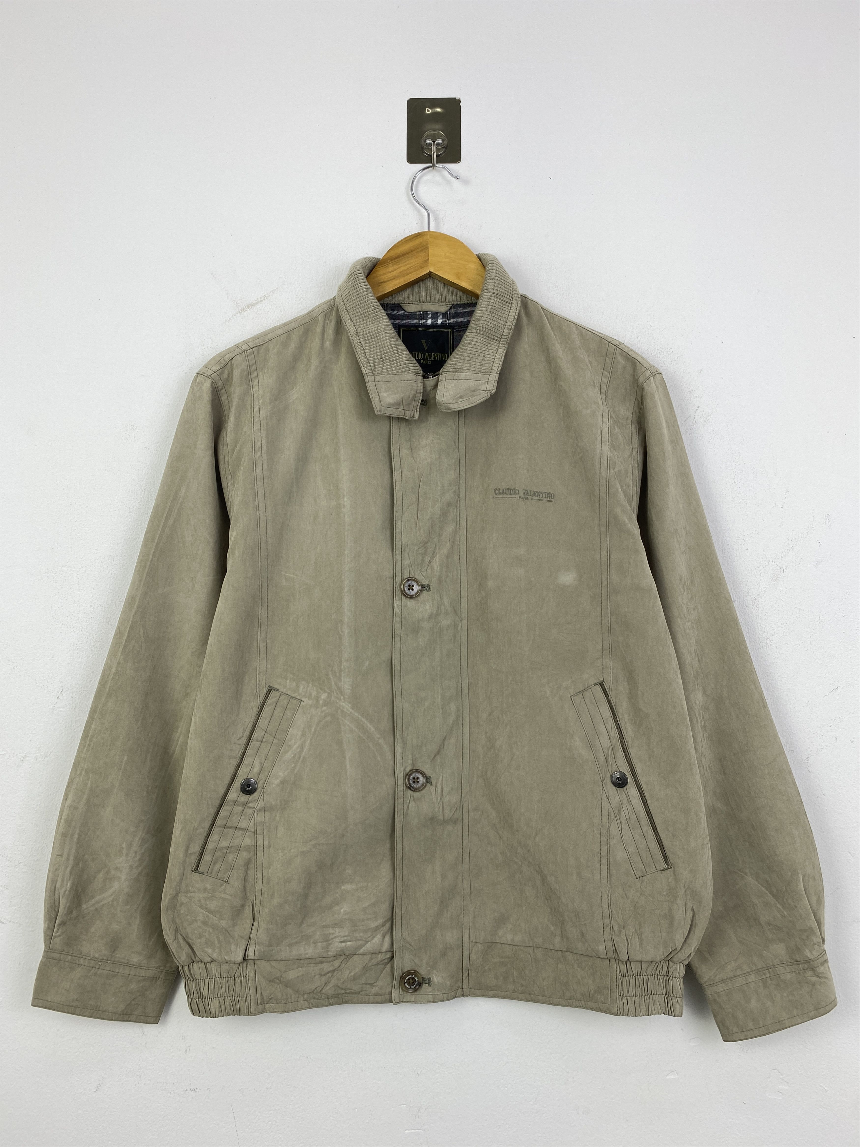 Vintage Valentino Full Zipper Bomber Jacket JA0198