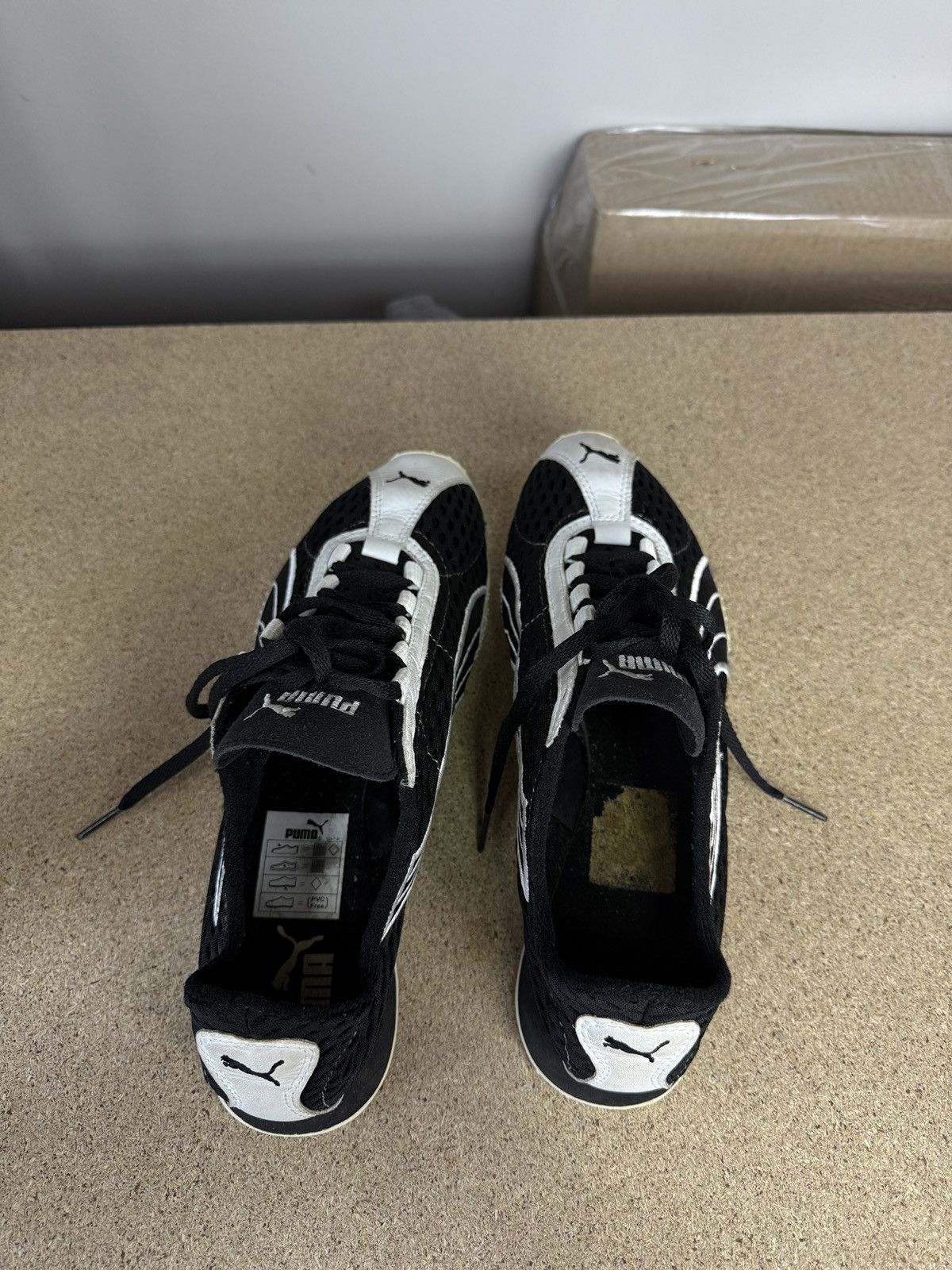 Puma 🇺🇸 Vintage 90s Puma SpeedCat Sneakers Rare Retro Hype Y2K Size US 7 / EU 40 - 8 Thumbnail