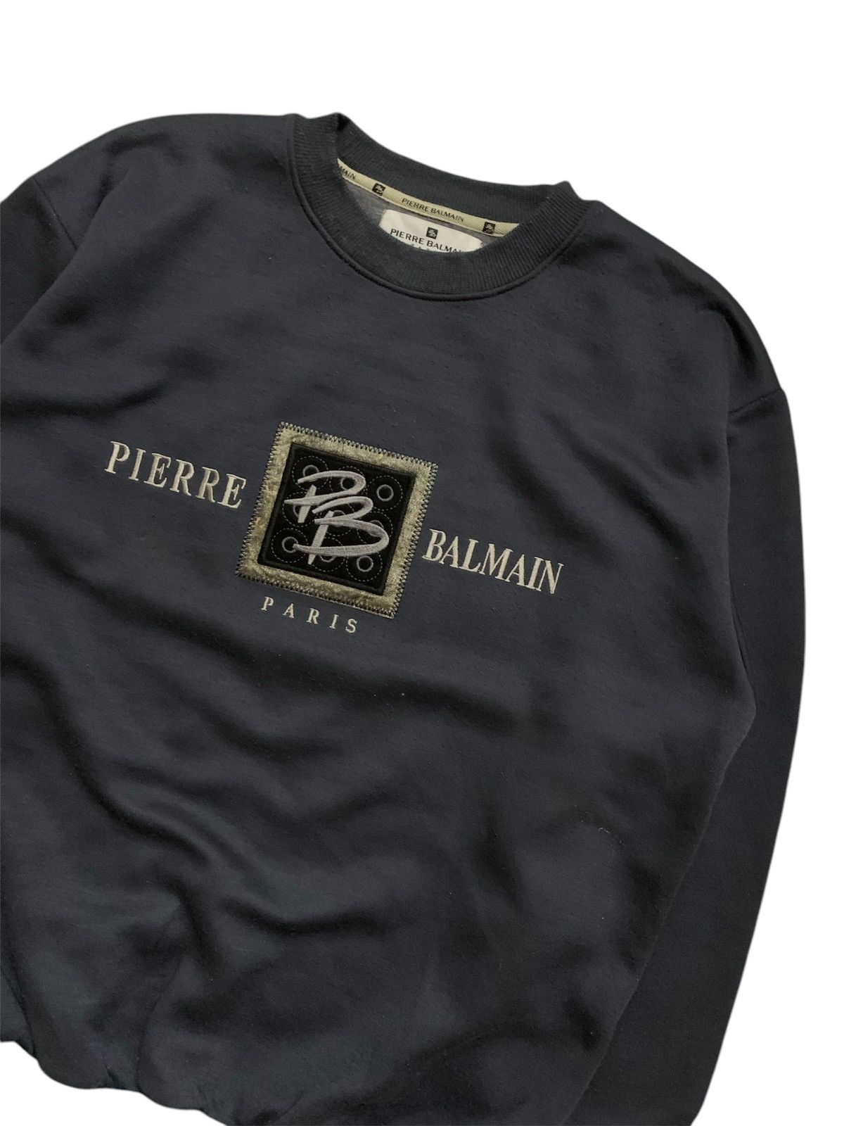Pierre Balmain Vtg Pierre Balmain Paris Sweatshirt Size US M / EU 48-50 / 2 - 4 Thumbnail