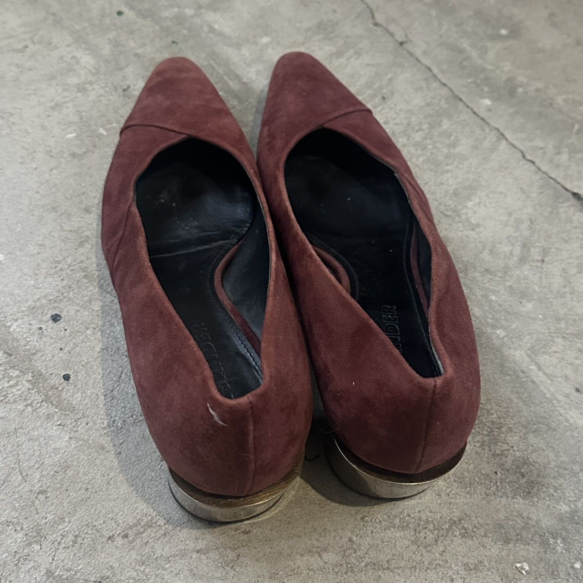Jil Sander Jil Sander by raf simons Suede Flats Heels Loafers Ballet Size US 8.5 / IT 38.5 - 9 Thumbnail