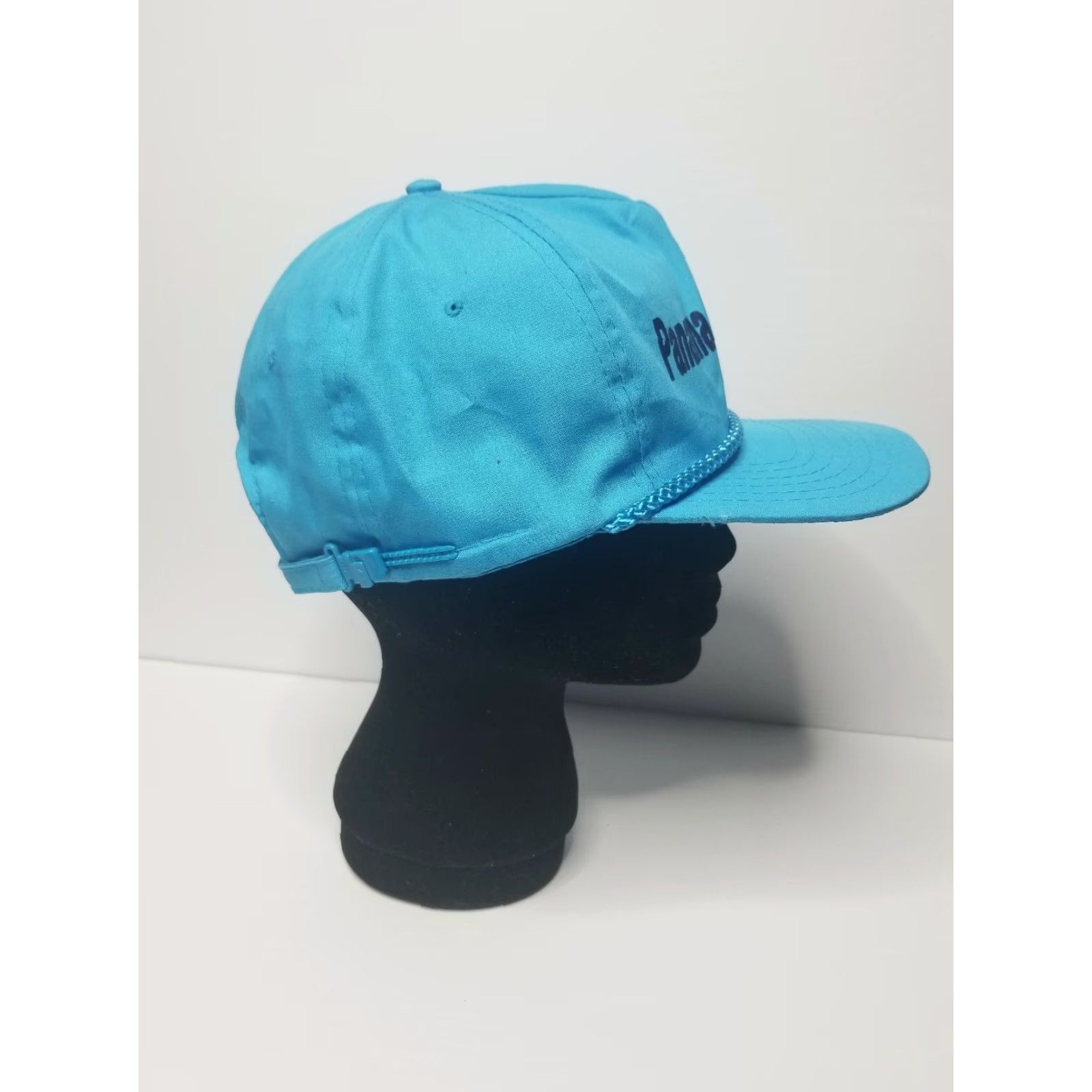 Vintage VINTAGE Neon Blue Panama City Beach FL Hat Baseball Trucker Cap Dad Hat Strap Size ONE SIZE - 3 Thumbnail