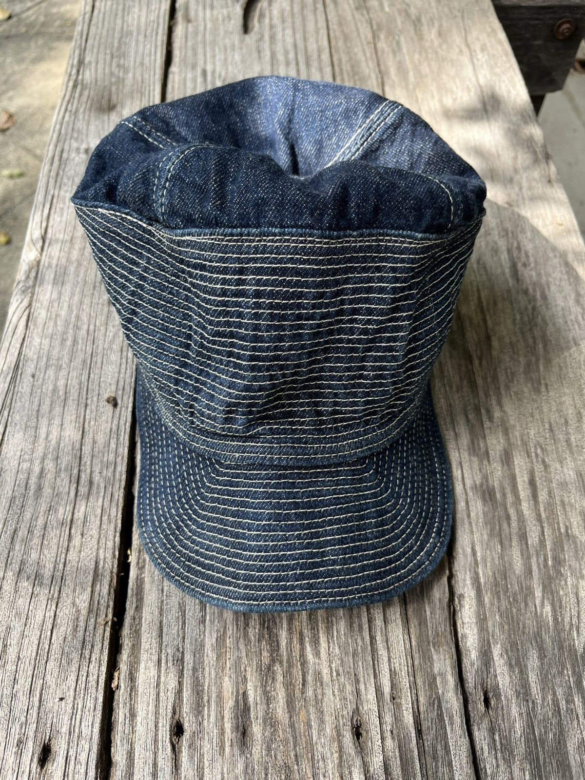 Kapital Kountry 💥KAPITAL Denim Work Cap // Size ONE SIZE - 3 Thumbnail