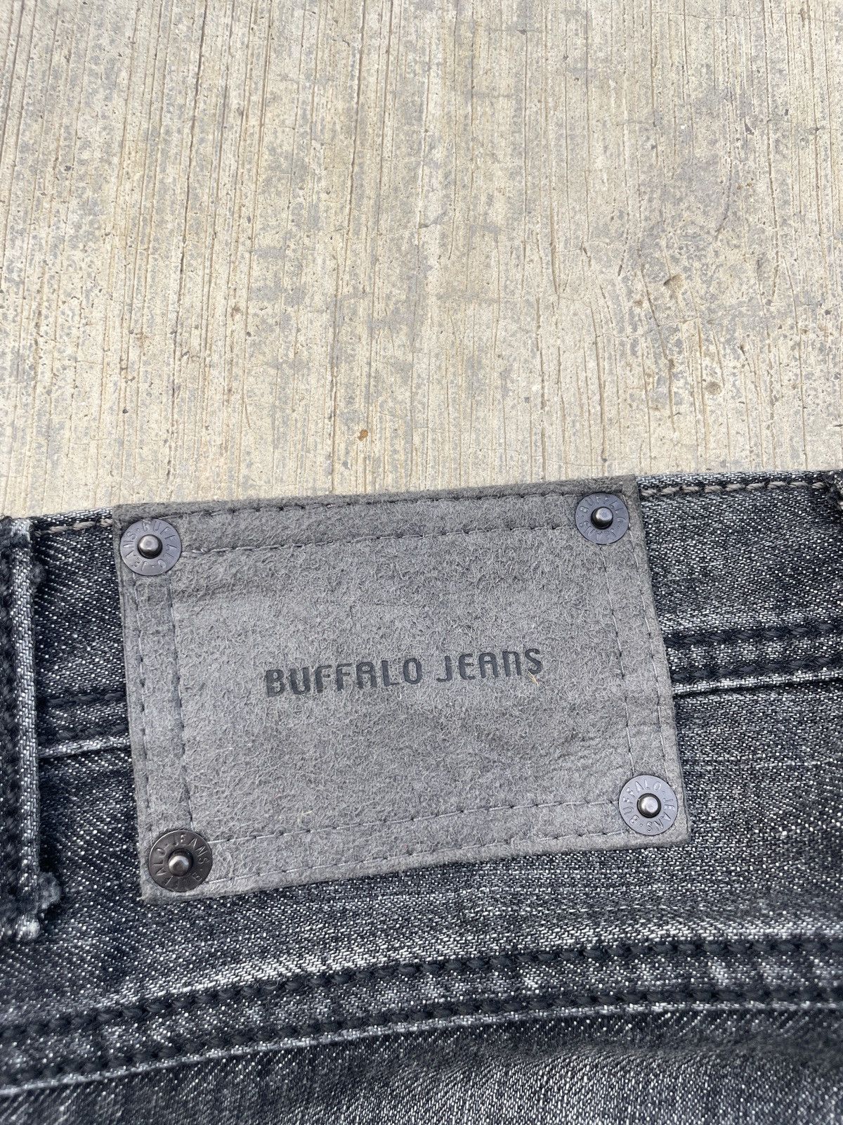 BUFFALO BOBS 💥RARE💥BUFFALO JEANS WHISKER BEAUTIFUL WASH Size US 30 / EU 46 - 7 Thumbnail