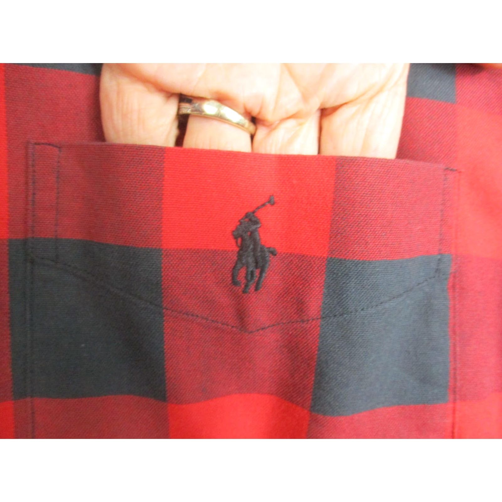 Ralph Lauren Ralph Lauren Shirt Mens XL Plaid Button-Down Long Sleeve Cotton Size US XL / EU 56 / 4 - 2 Thumbnail