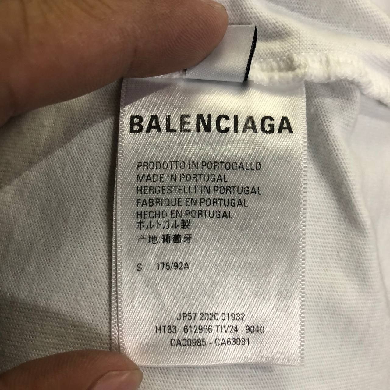 Balenciaga Balenciaga Crew tee Size US L / EU 52-54 / 3 - 7 Thumbnail