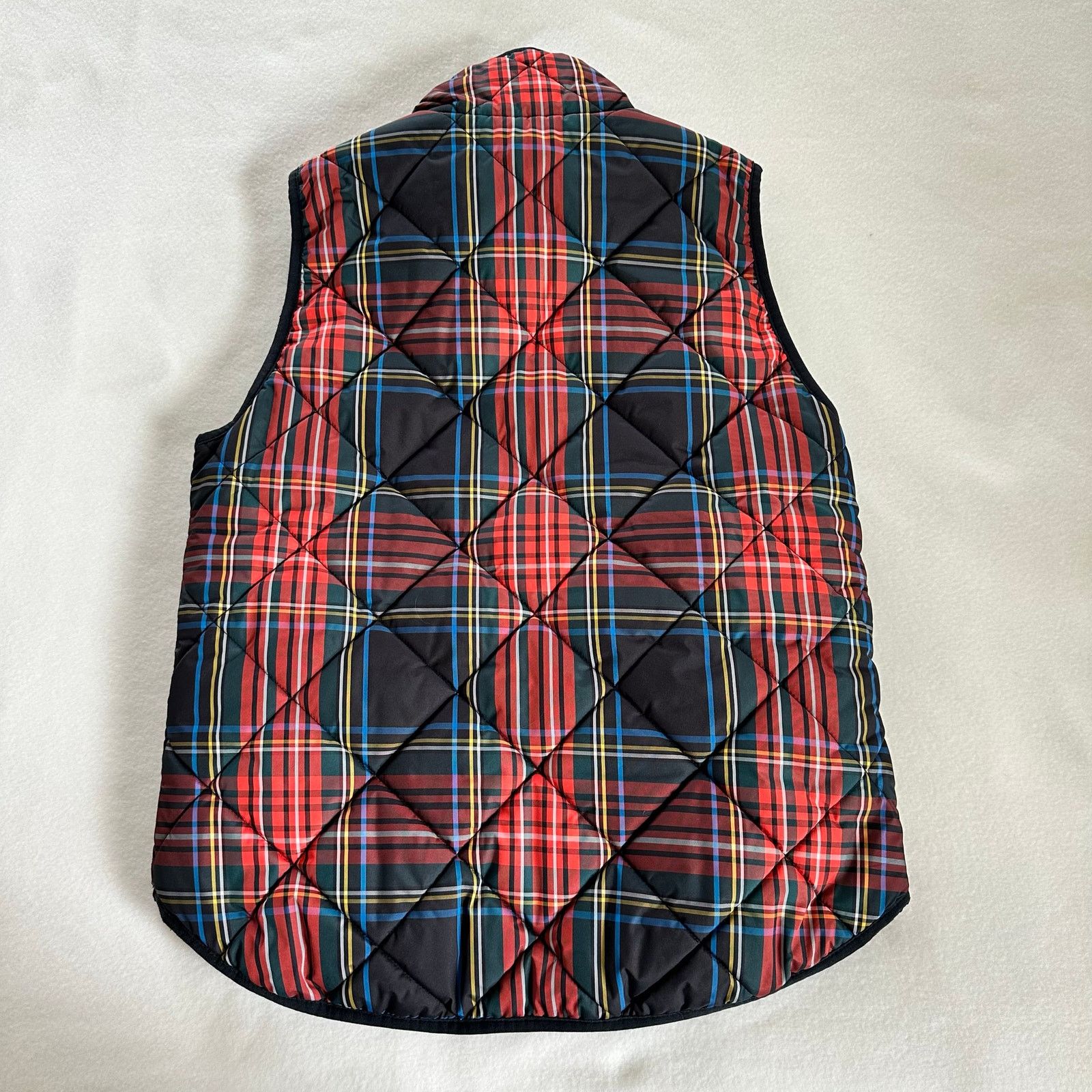 J.Crew J. Crew Stewart Tartan Plaid Holiday Quilted Vest Size S Size S / US 4 / IT 40 - 5 Thumbnail