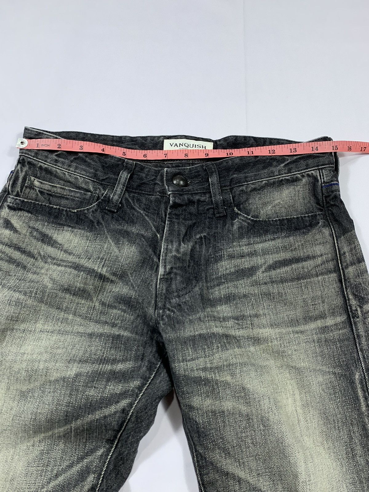 Isamu Katayama Backlash VanQuis Japan Denim Pants y2k Style Size US 28 / EU 44 - 6 Thumbnail