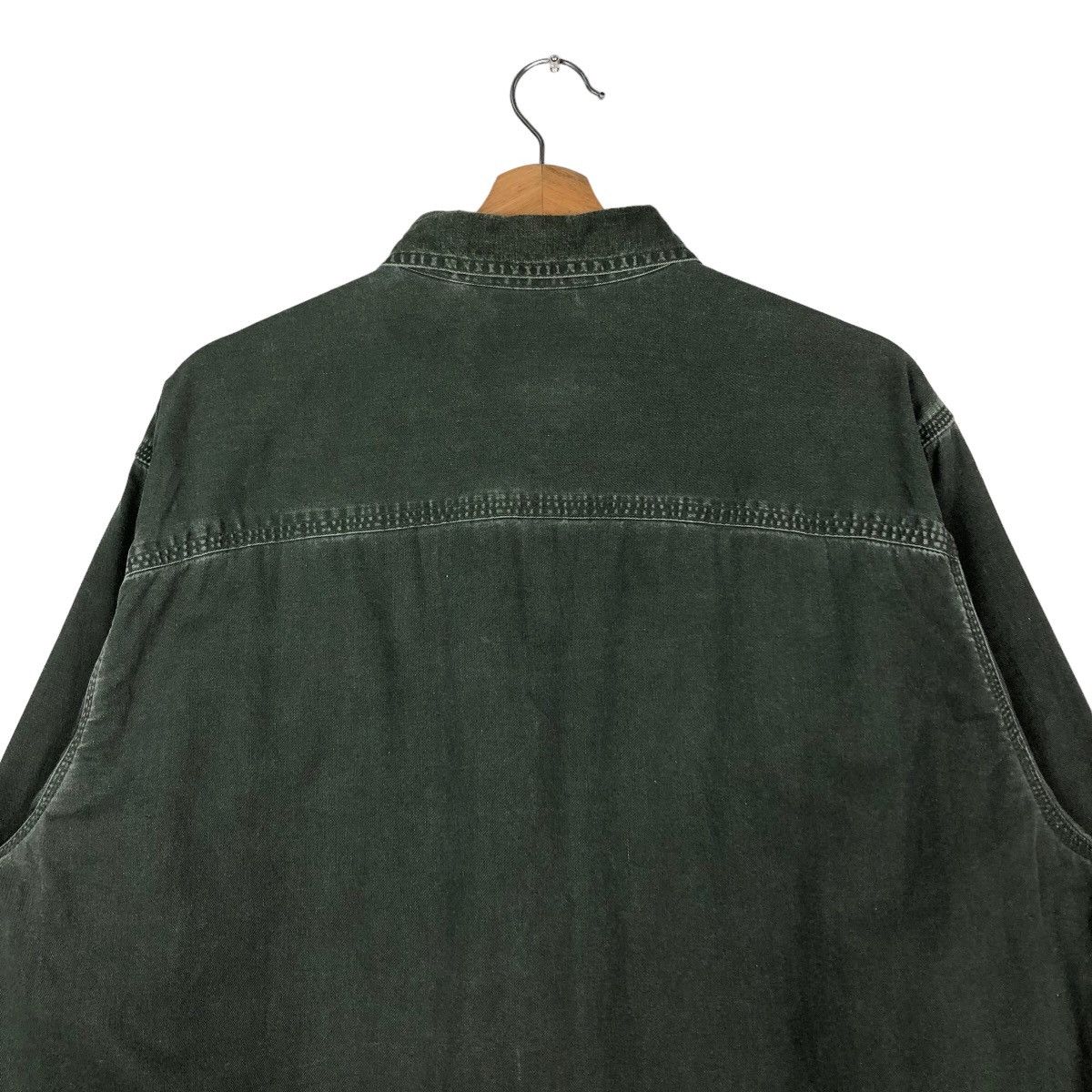 Japanese Brand 🔥Vintage Chore Jacket L.L.Bean Tartan Checked Lining Size US M / EU 48-50 / 2 - 9 Thumbnail