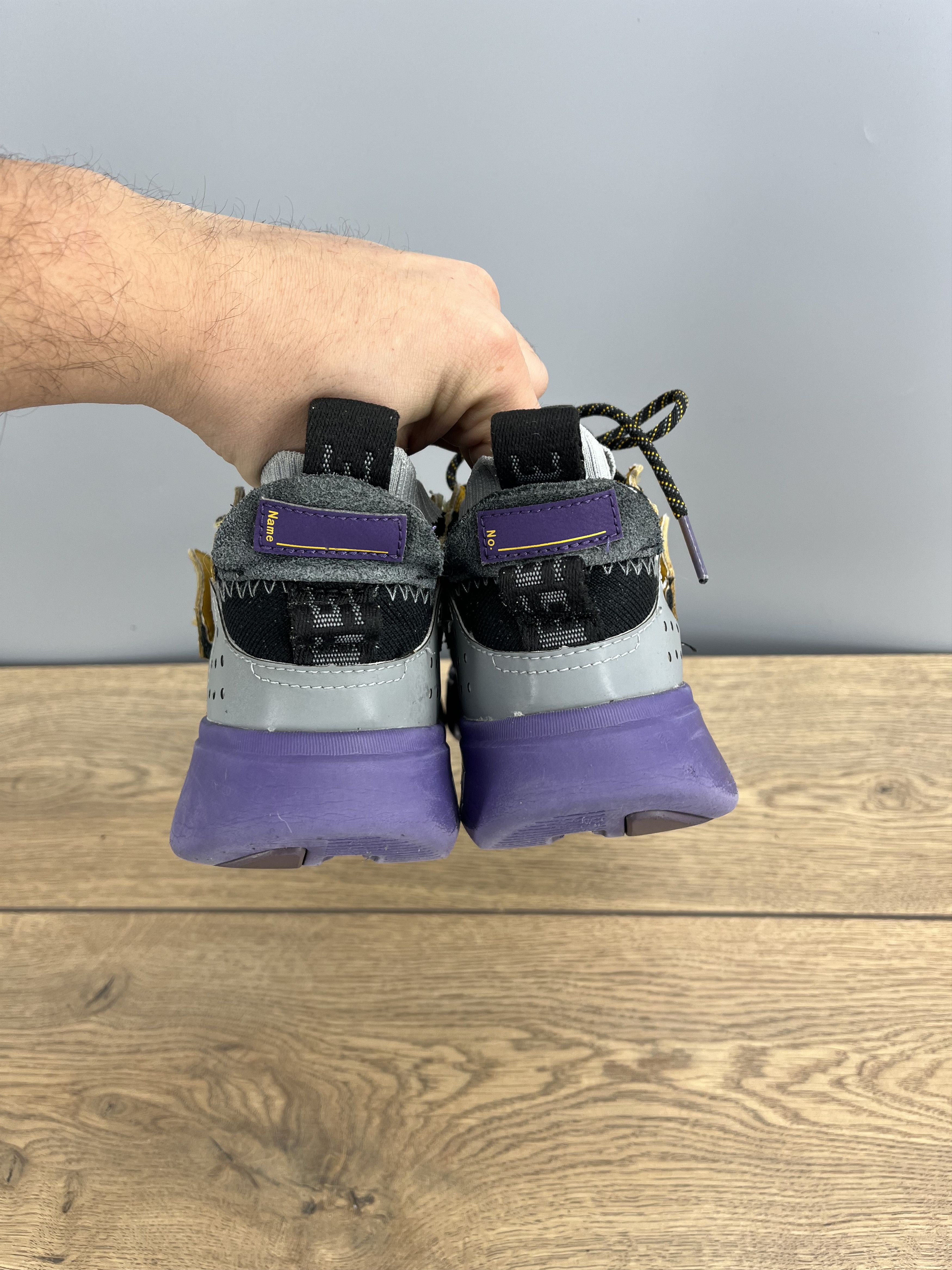 Li-Ning Li-Ning Essence Chunky Sneakers EU 39.5 Black Yellow Purple Size US 7 / EU 40 - 9 Thumbnail