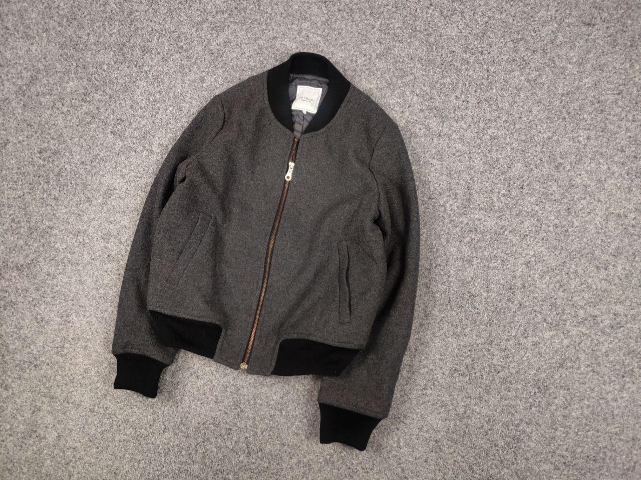 Japanese Brand Te Chichi Terrase Japan Design Style Bomber Wool Jacket Size M / US 6-8 / IT 42-44 - 3 Thumbnail