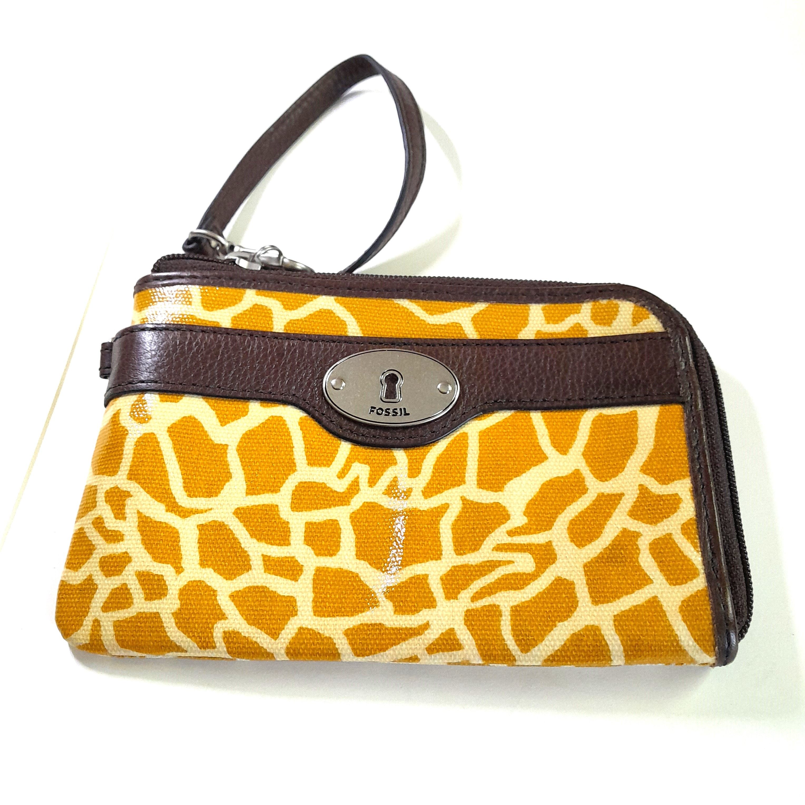 Other Fossil Key Per Coated leather trim zip around wallet clutch Size ONE SIZE - 1 Thumbnail