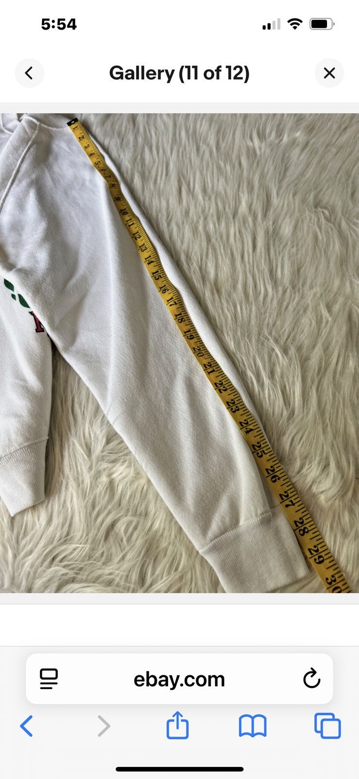 Hanes Operation Desert Storm Americans United Sweatshirt Size L Size US L / EU 52-54 / 3 - 11 Thumbnail
