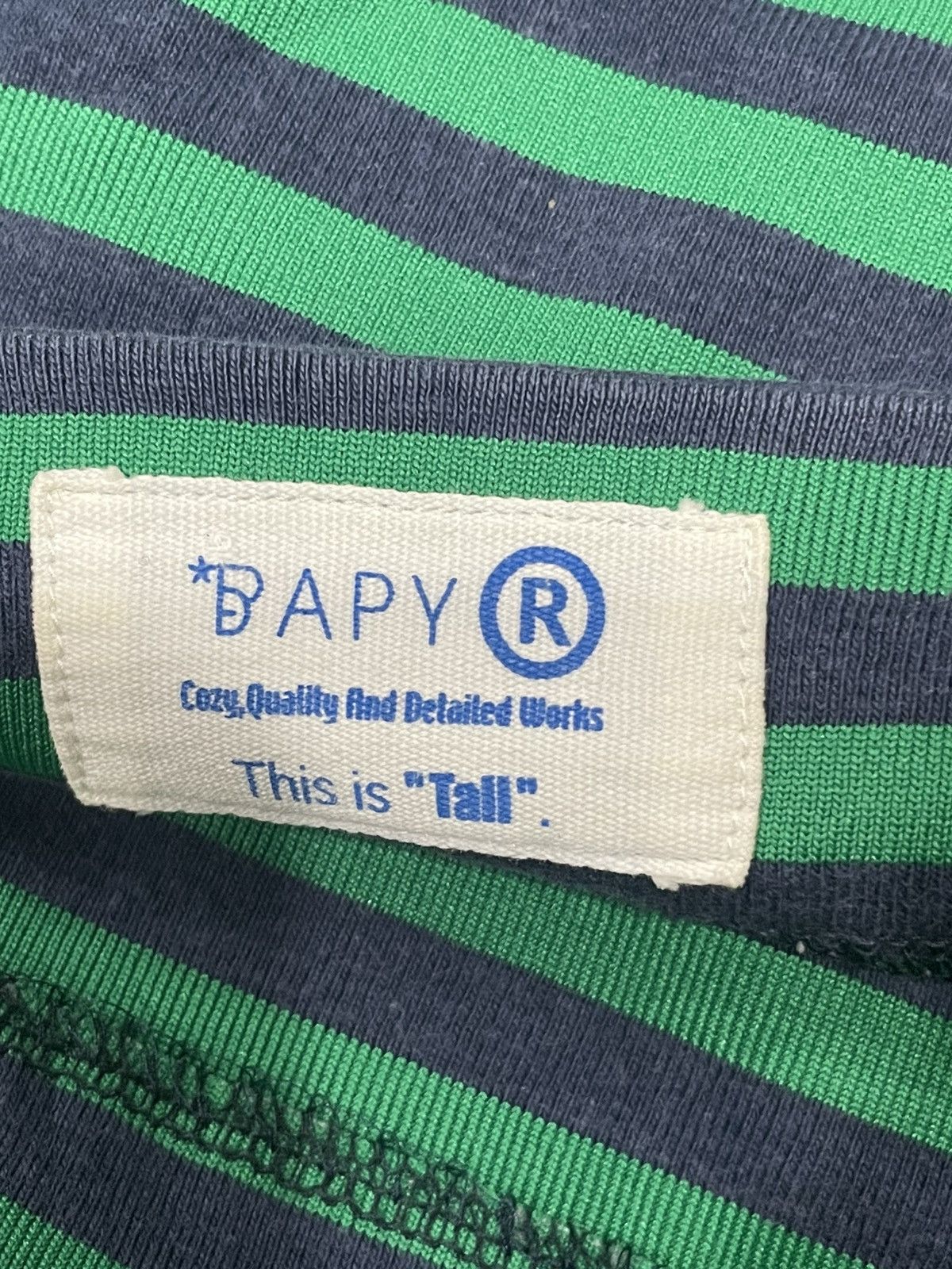 Bape Bapy Striped Long Sleeve Size S / US 4 / IT 40 - 3 Thumbnail