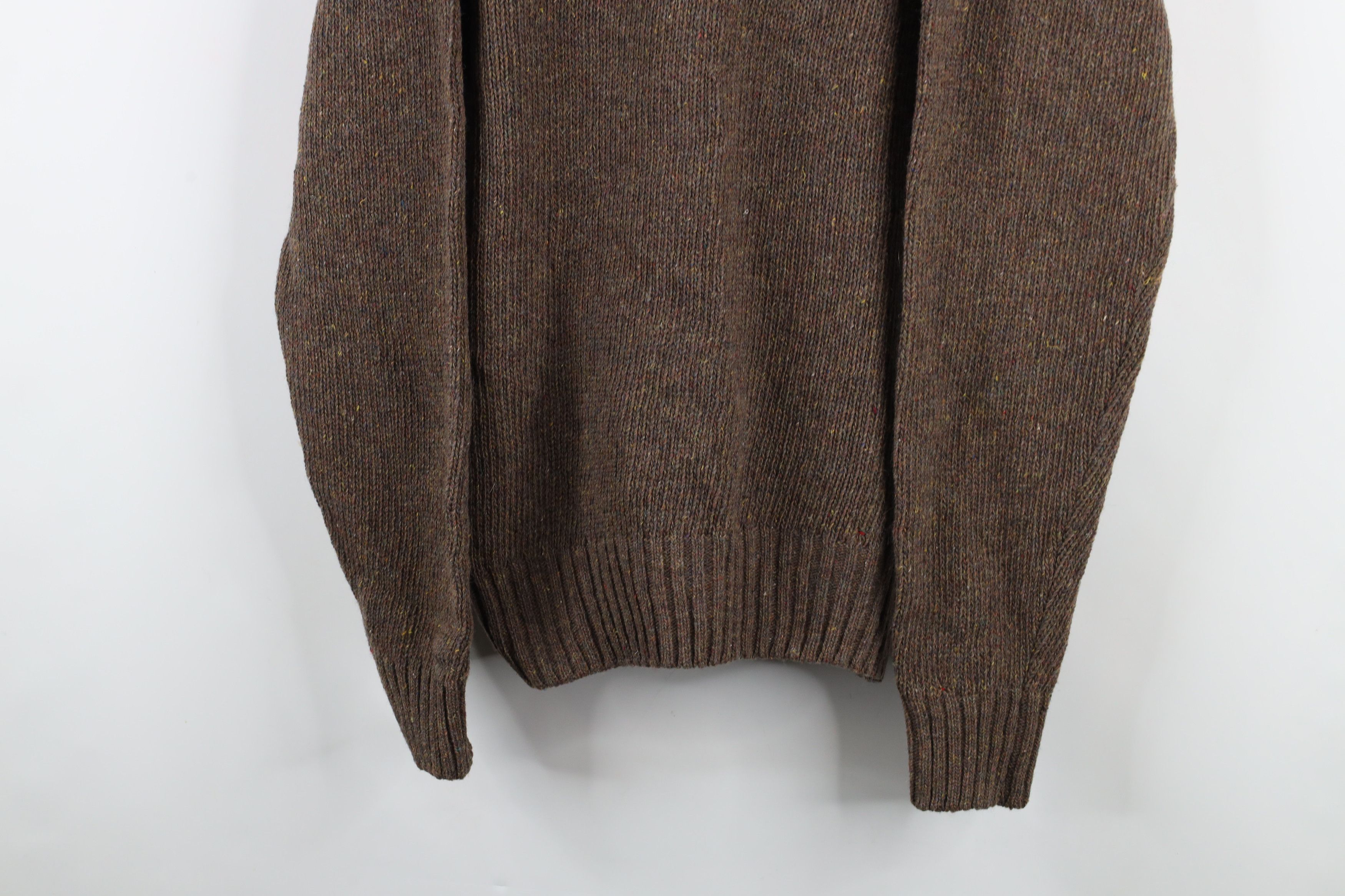 Vintage Vintage 90s Streetwear Rainbow Fleck Wool Blend Knit Sweater Size US S / EU 44-46 / 1 - 3 Thumbnail