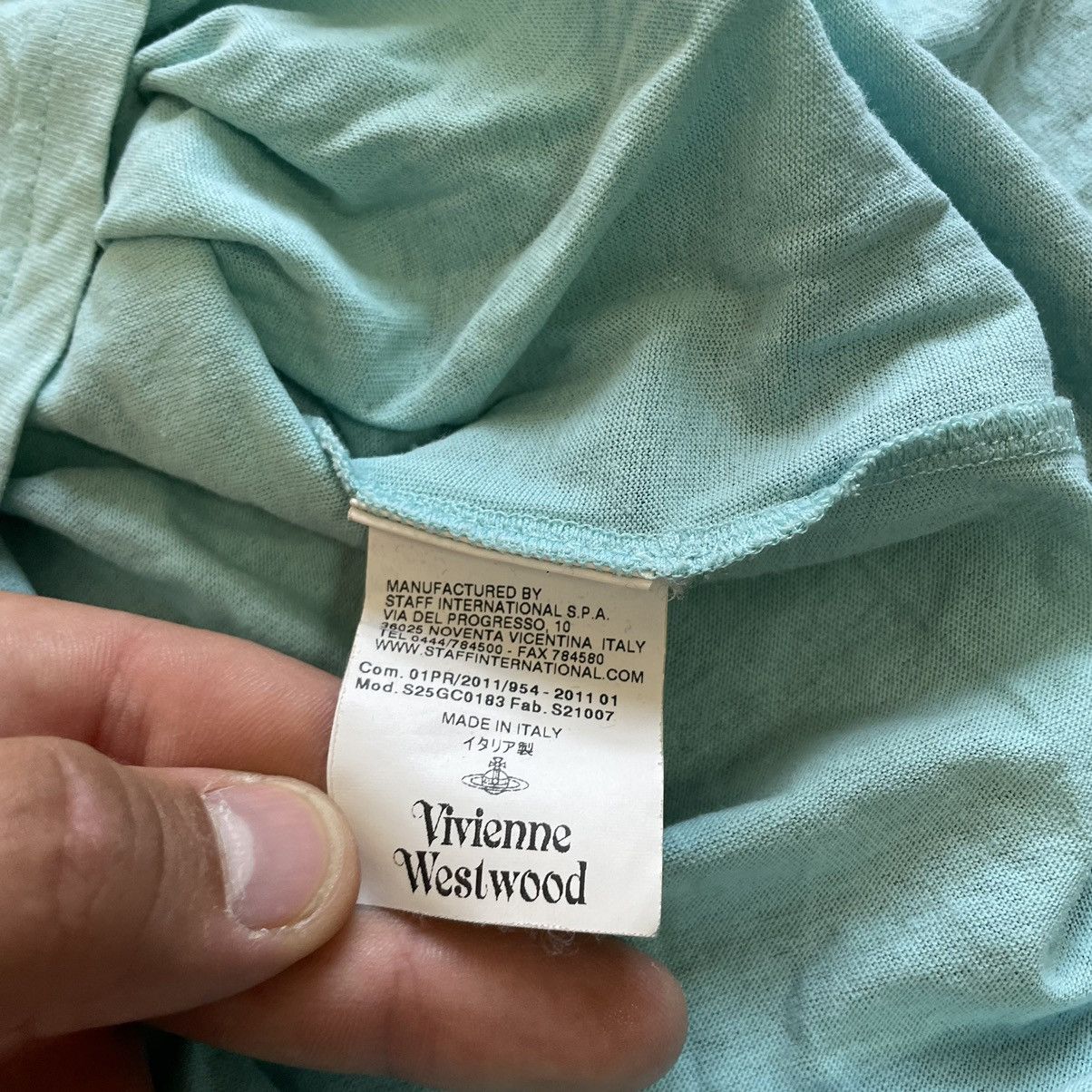 Vivienne Westwood Y2k L-XL big logo Vivienne Westwood tee shirt 1996 Size US L / EU 52-54 / 3 - 4 Thumbnail